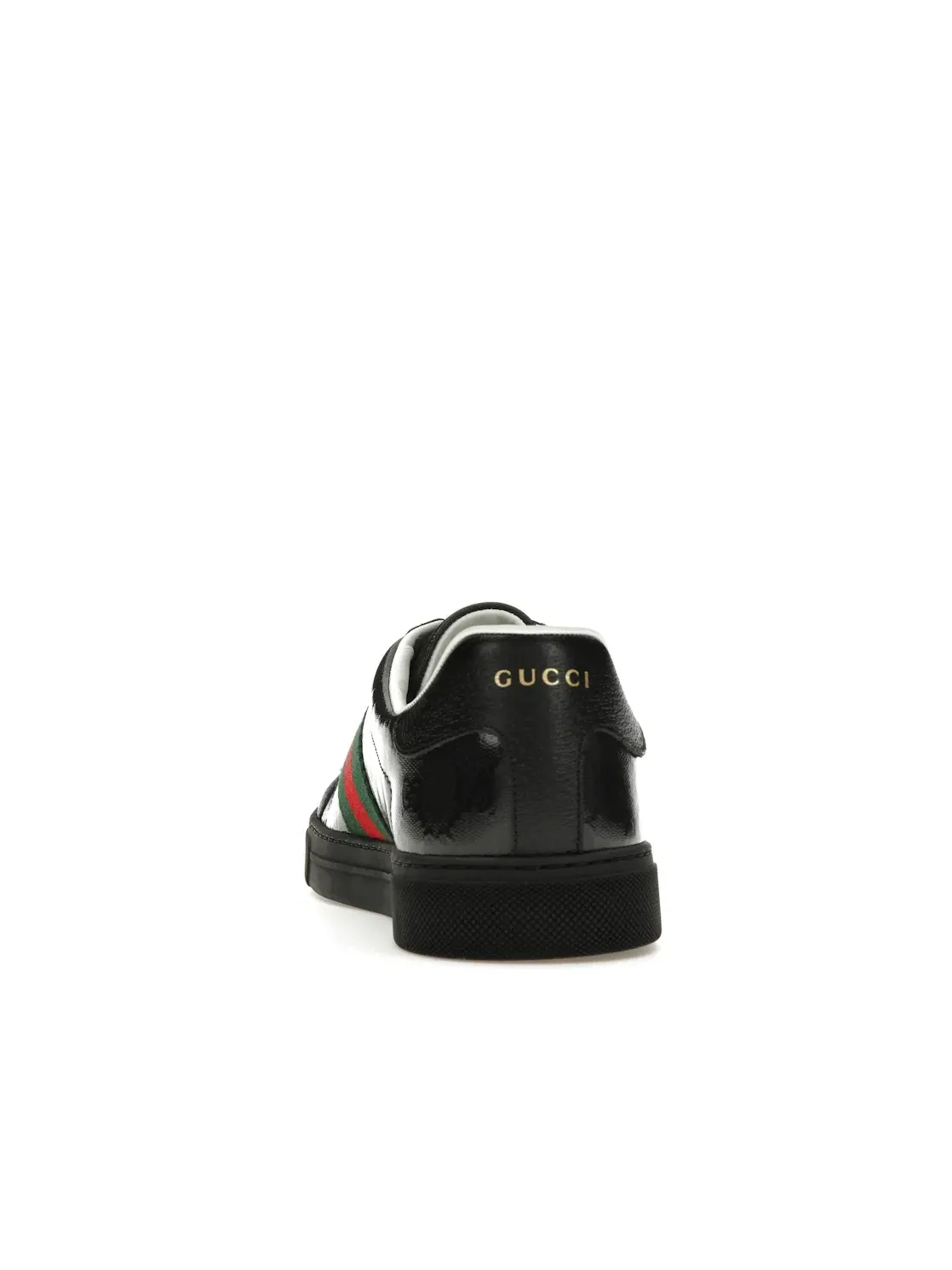 Кроссовки Gucci Ace Crystal Canvas GG — изображение 4 из 4, черный