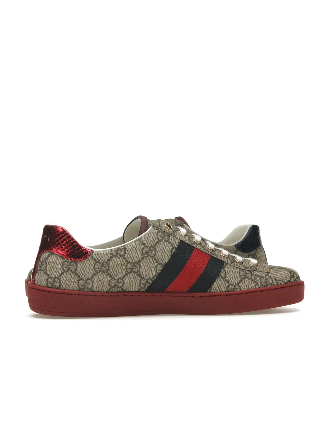 Кроссовки мужские Gucci Ace GG Supreme, с принтом Gucci — изображение 3 из 4, бежевый