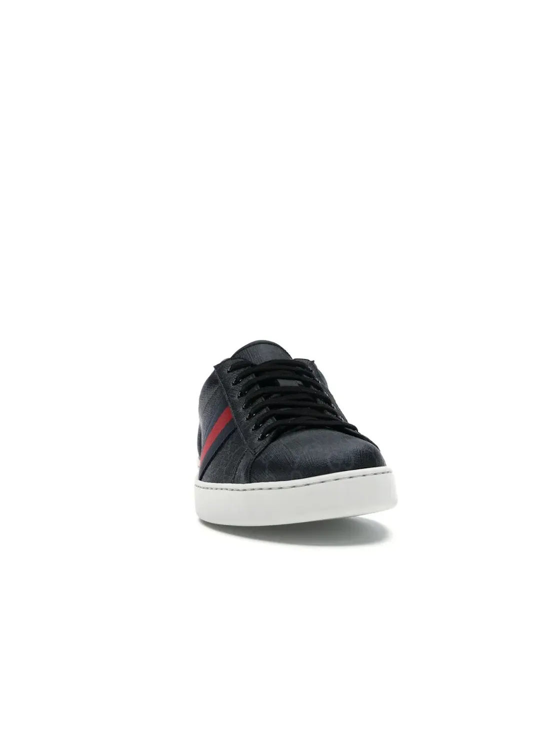 Кеды мужские Gucci Ace с принтом GG Supreme — изображение 2 из 4, черный