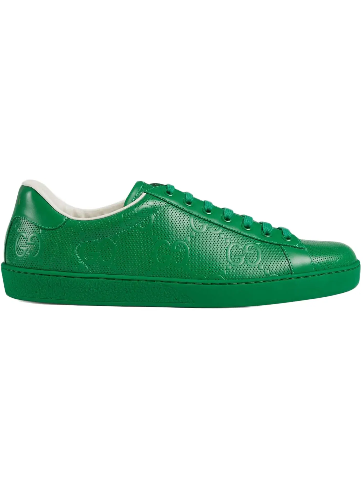 Кеды мужские Gucci Ace, кожаные — изображение 1 из 1, зеленый