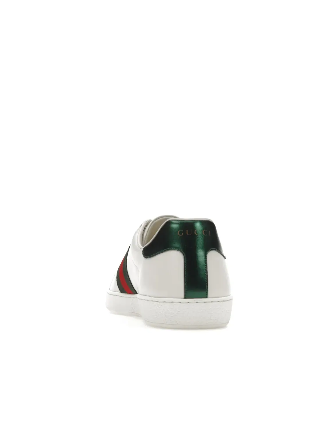 Кроссовки Gucci Ace Gucci Band, кожаные — изображение 4 из 4, белый