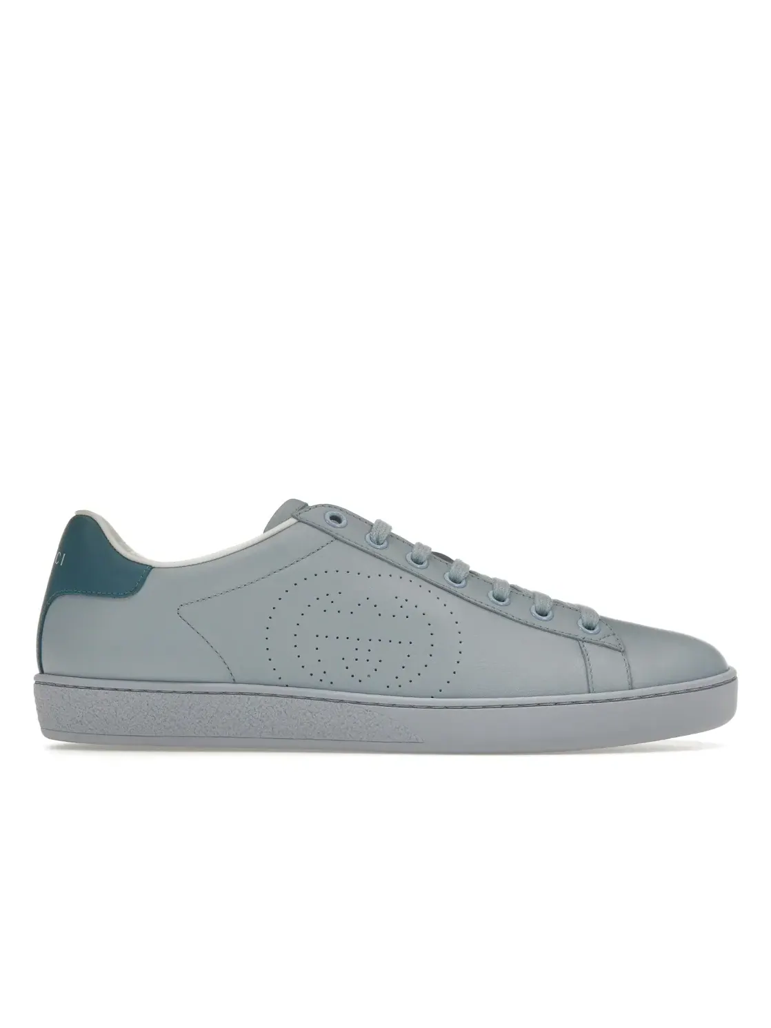 Кеды женские Gucci Ace с принтом Interlocking G — изображение 1 из 4, синий