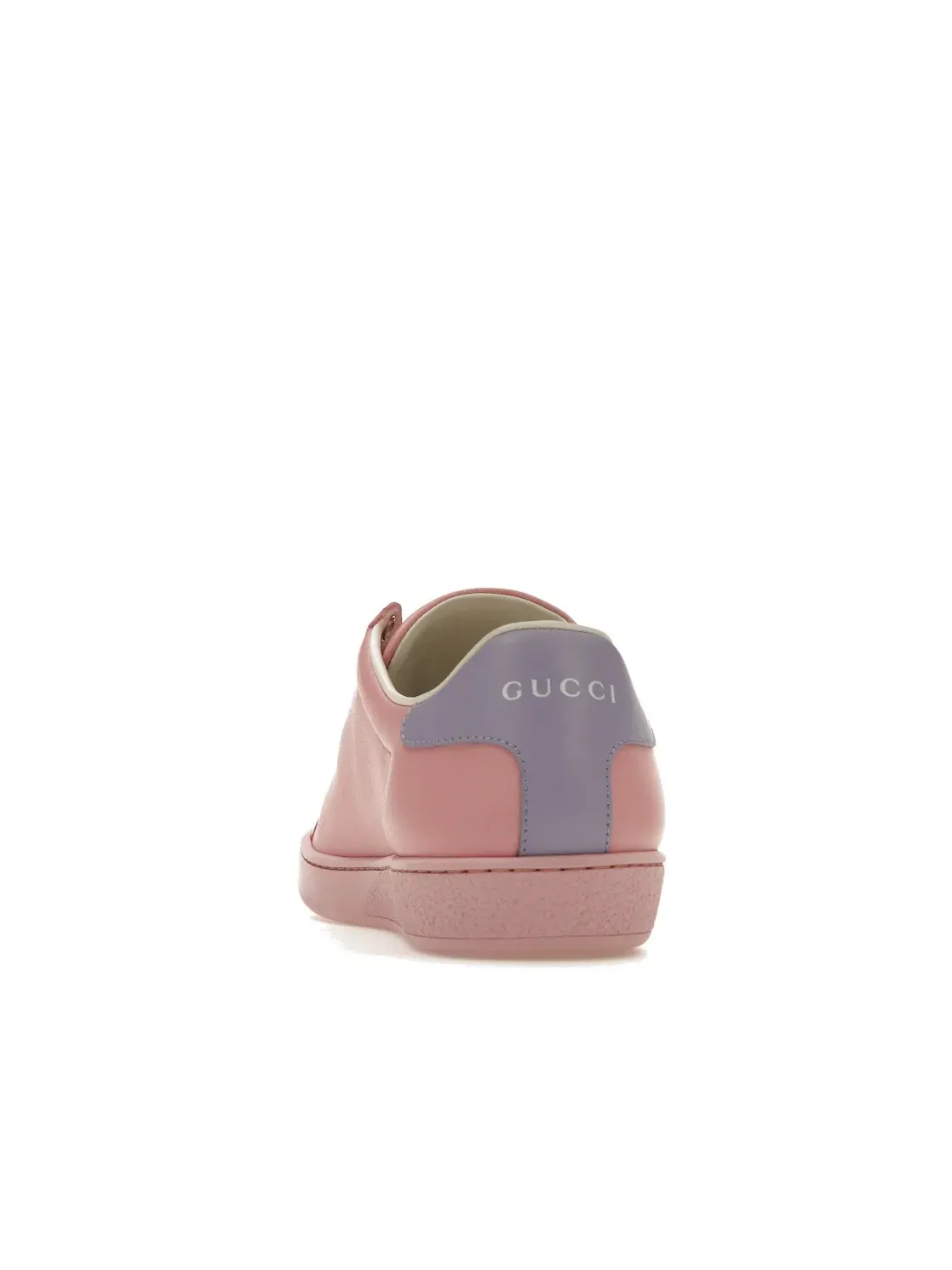 Кеды женские Gucci Ace с принтом Interlocking G, кожаные — изображение 4 из 4, розовый/синий