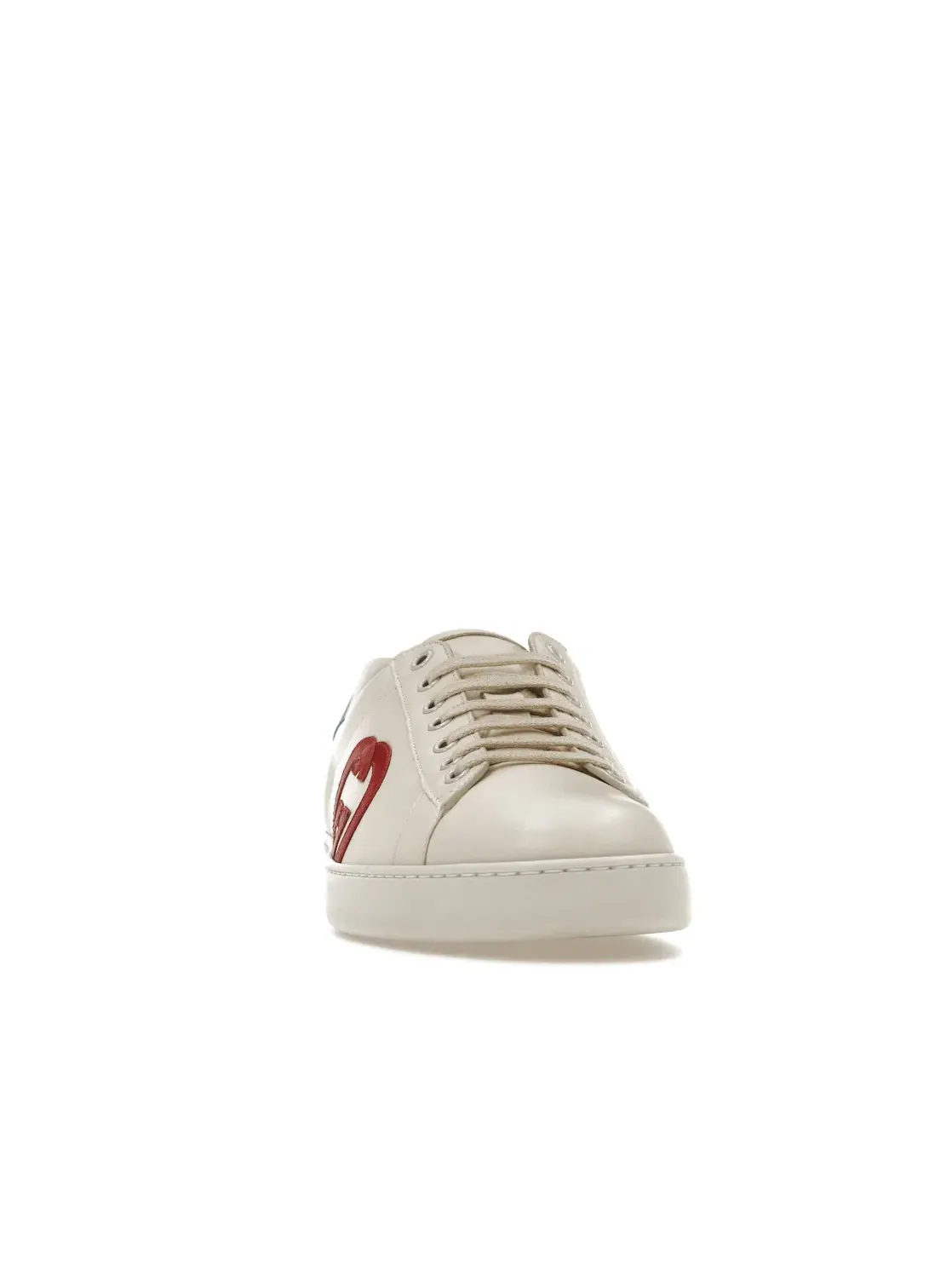 Кеды Gucci Ace с принтом Interlocking G — изображение 2 из 4, белый/красный/синий