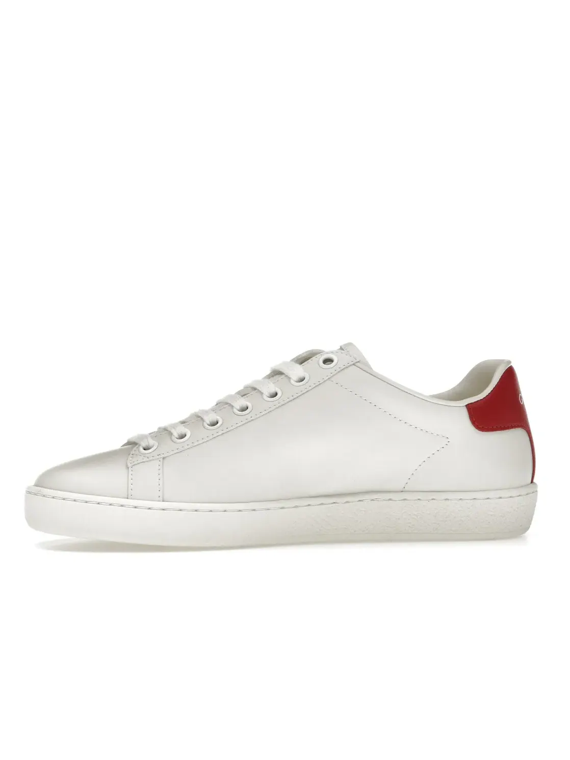 Кеды женские Gucci Ace с принтом Interlocking G — изображение 3 из 4, белый/красный