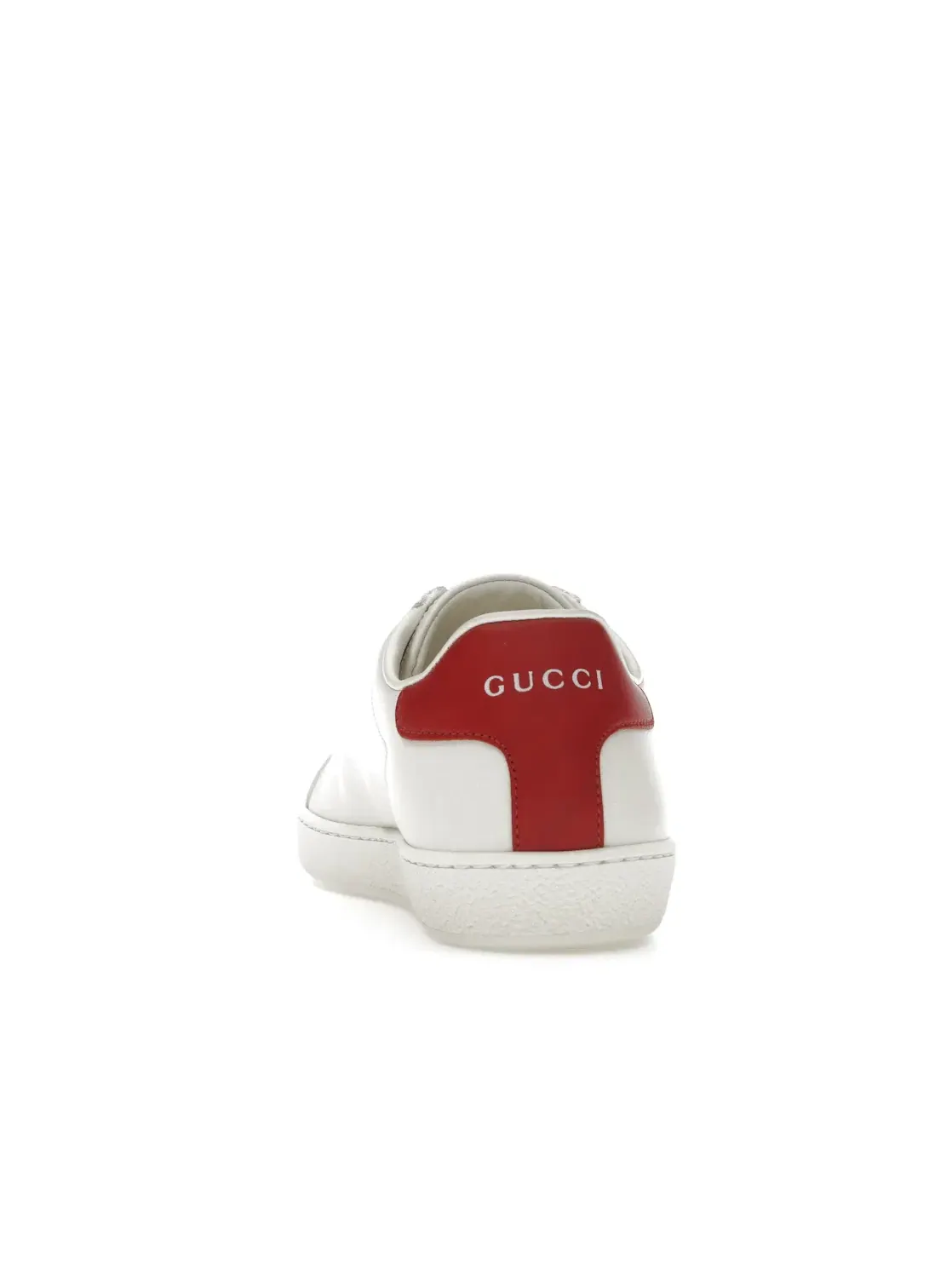 Кеды женские Gucci Ace с принтом Interlocking G — изображение 4 из 4, белый/красный