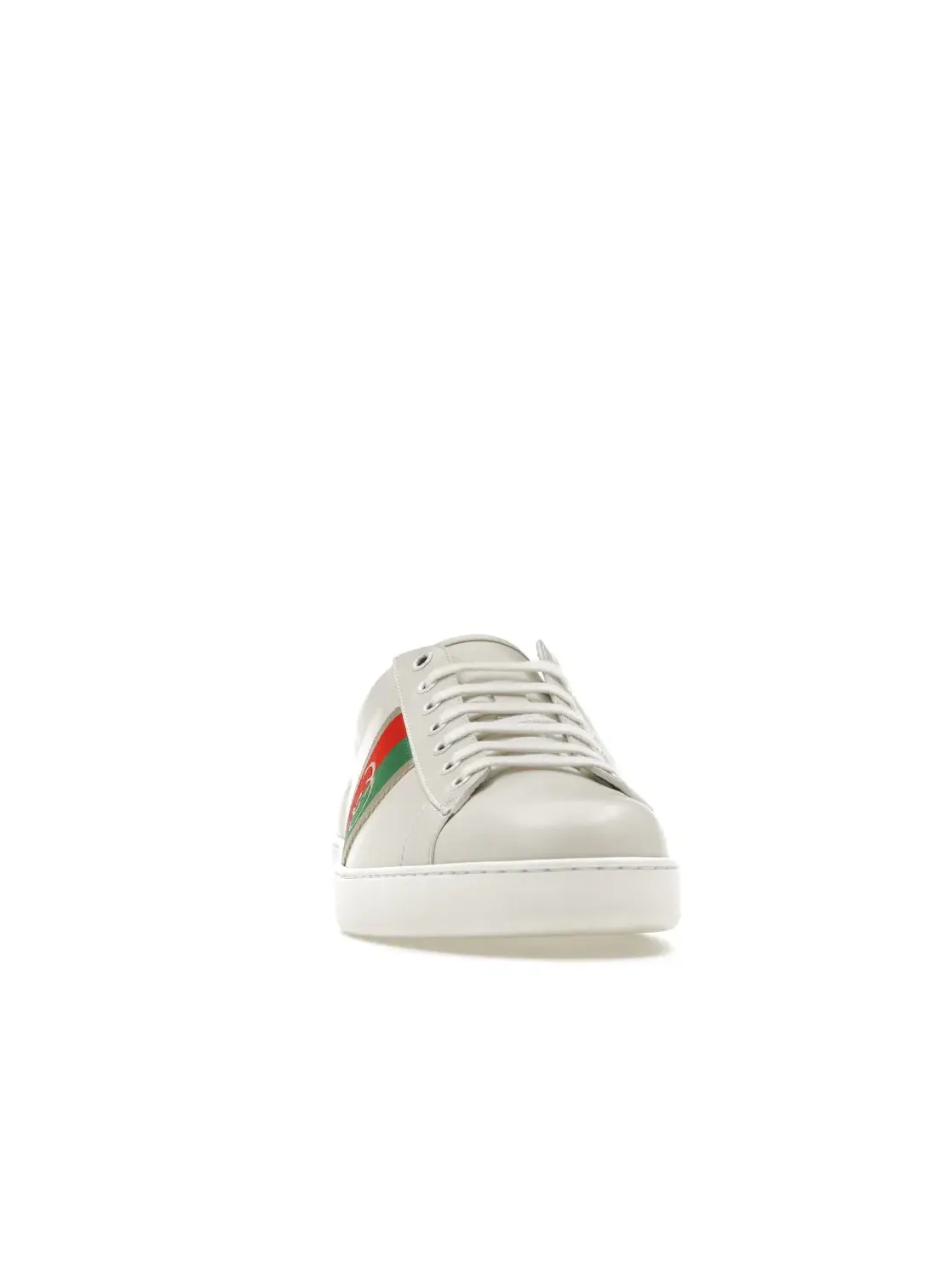 Кеды Gucci Ace с принтом Interlocking GG — изображение 2 из 4, белый/красный/зеленый