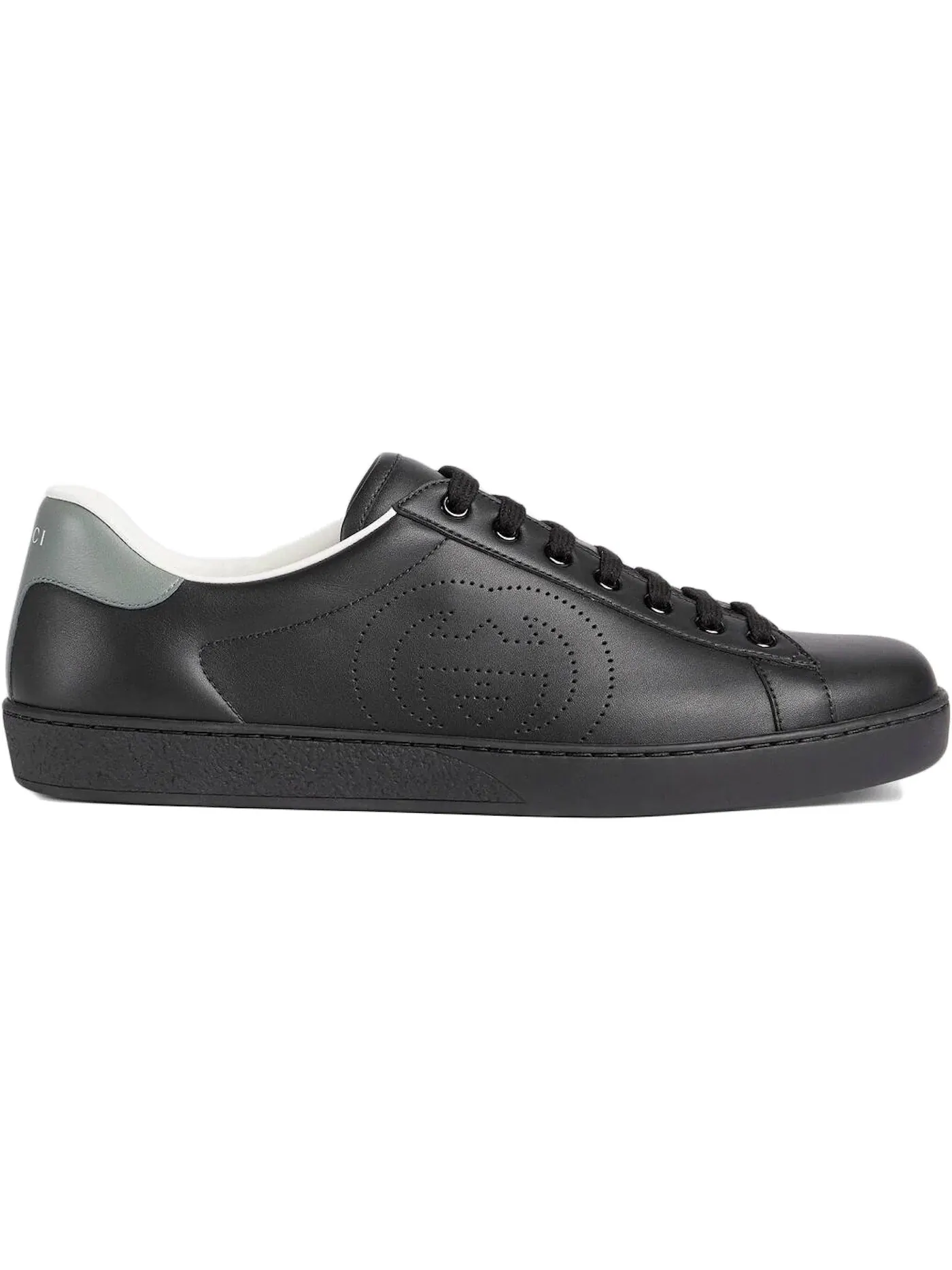 Кеды мужские Gucci Ace, с перфорацией — изображение 1 из 1, черный