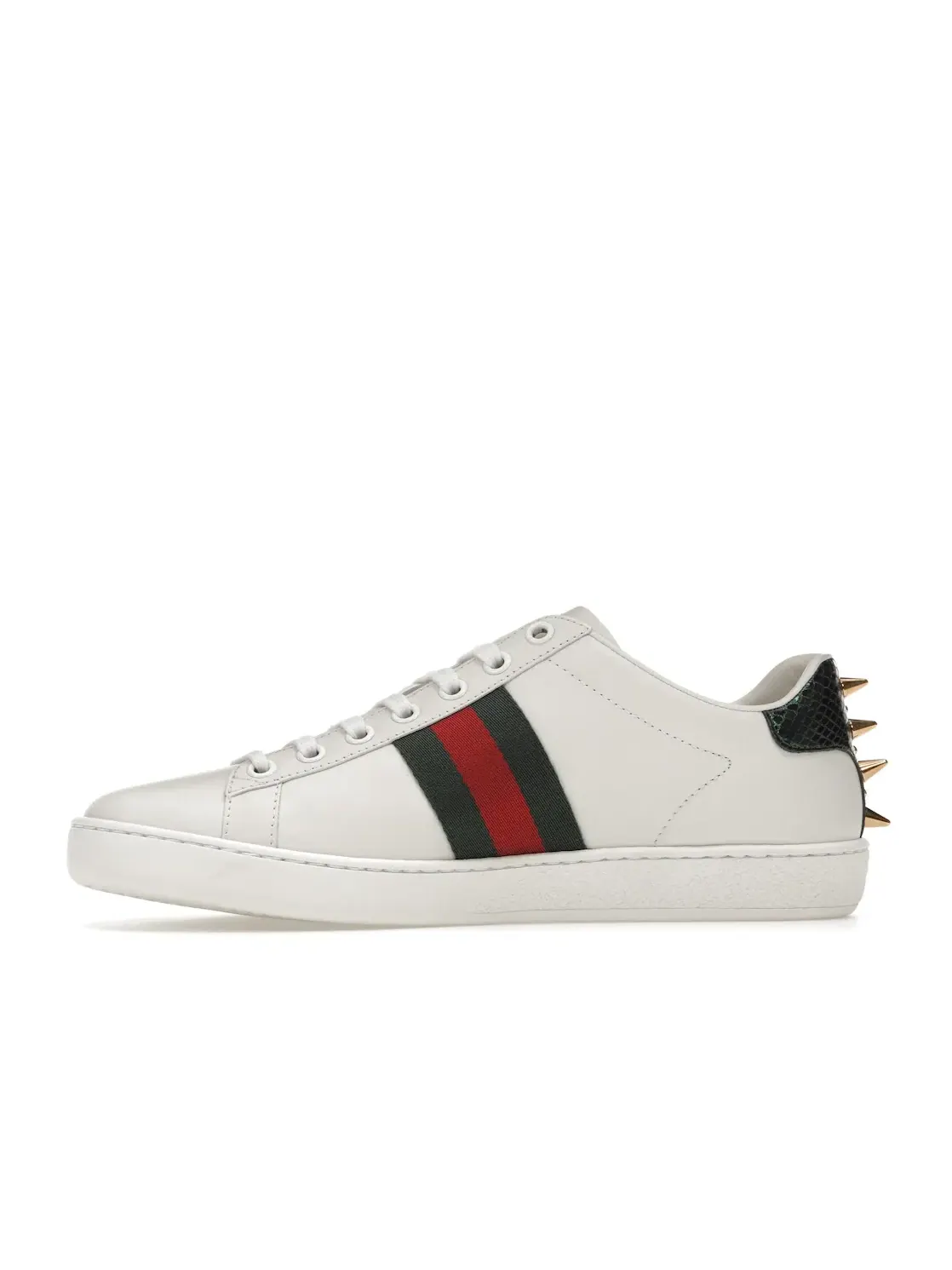 Кеды женские Gucci Ace с жемчугом — изображение 3 из 4, белый