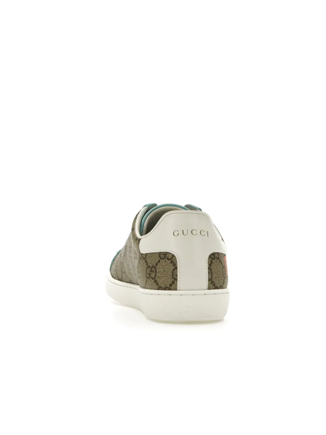 Кеды женские Gucci Ace, с принтом полосы и звезда — изображение 4 из 4, бежевый//оранжевый