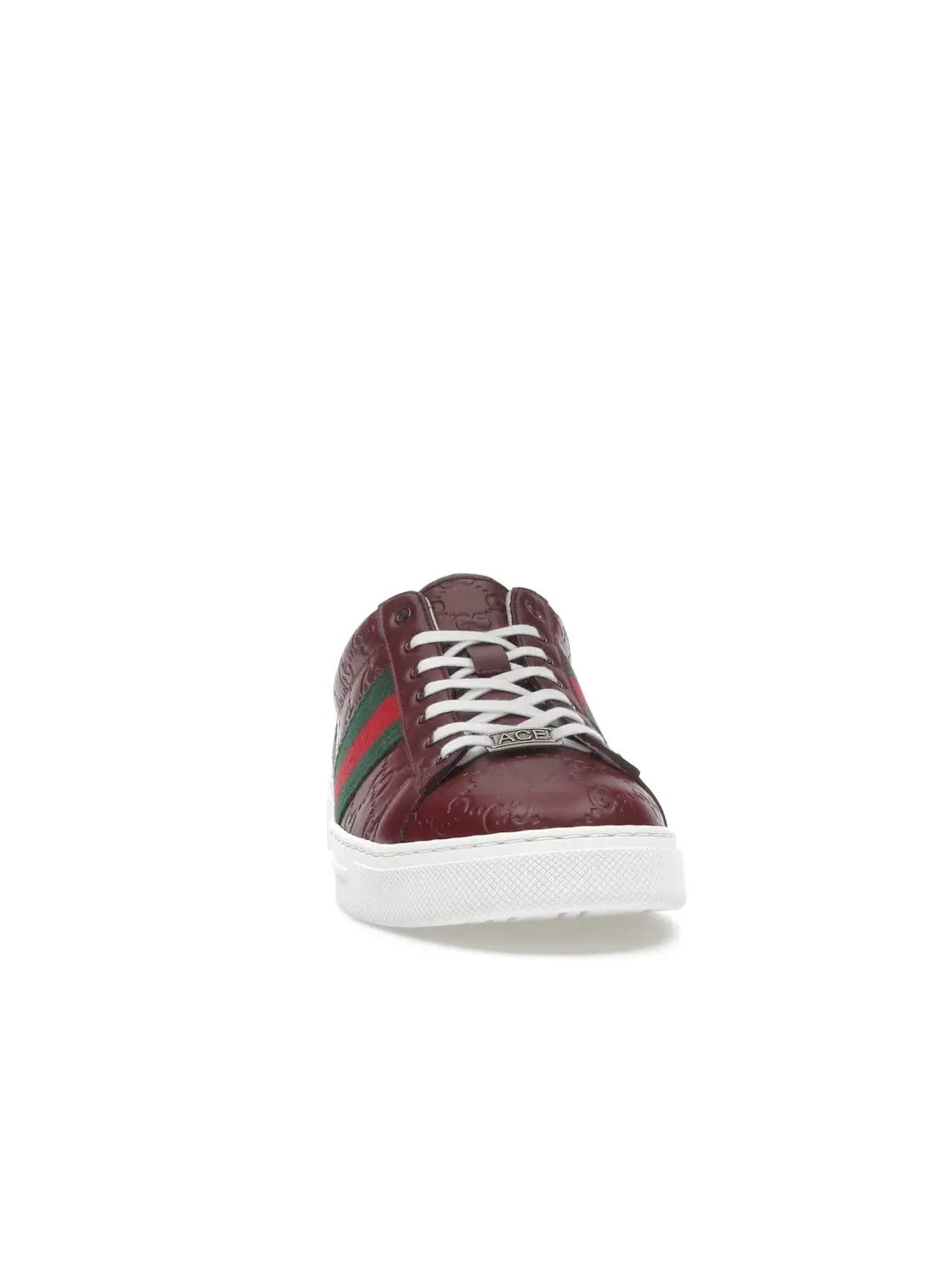 Кроссовки мужские Gucci Ace Web — изображение 2 из 4, красный/белый/зеленый