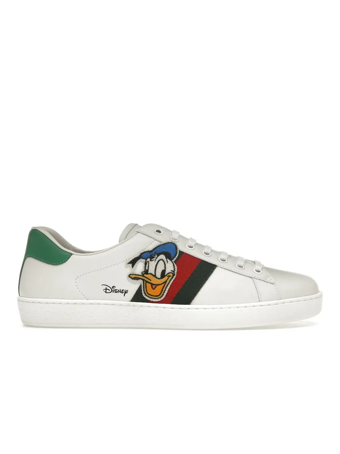 Кеды мужские Gucci Ace с принтом Donald Duck — изображение 1 из 4, белый/мульти
