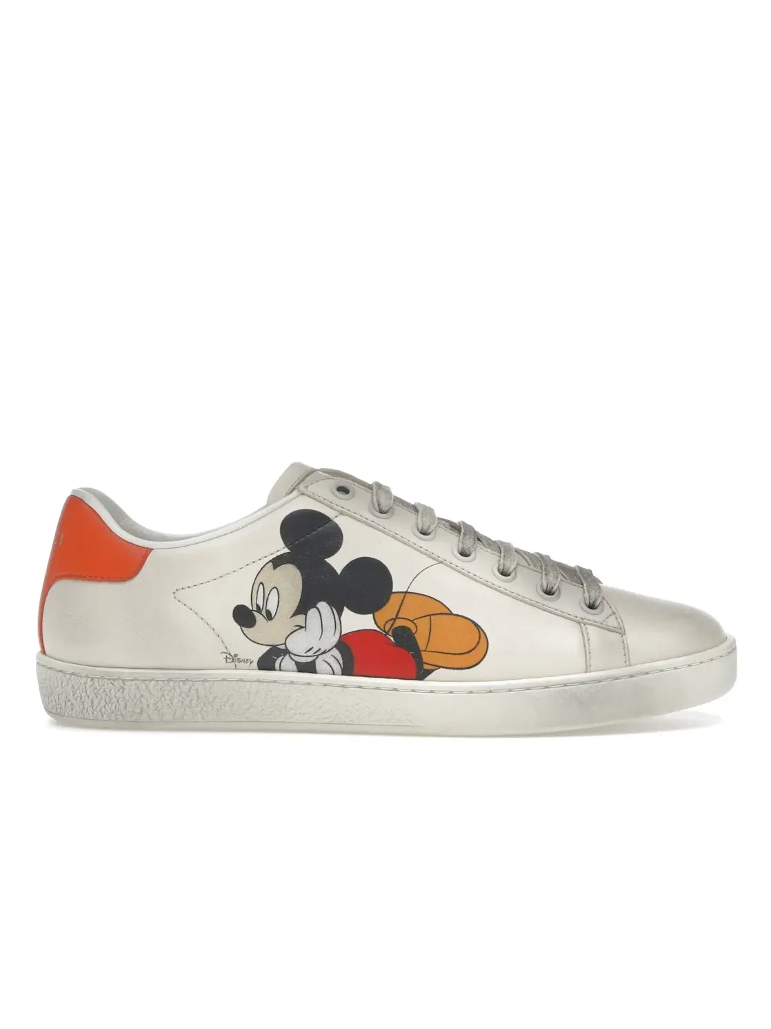 Кроссовки женские Gucci Ace с принтом Disney — изображение 1 из 4, белый