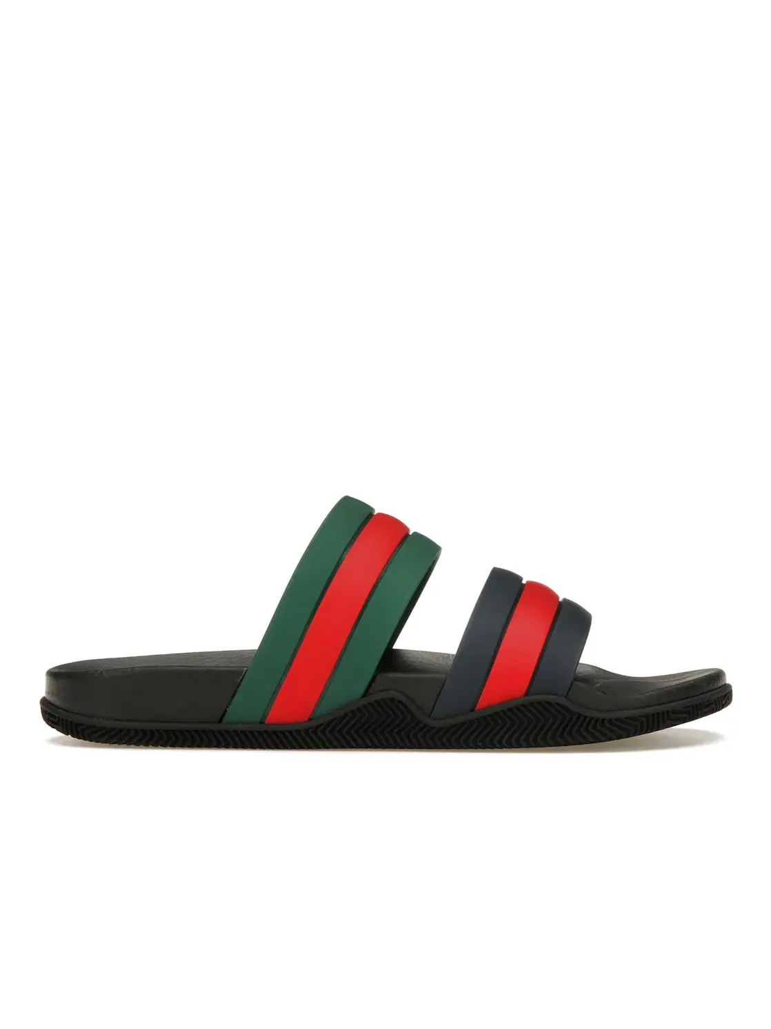 Шлепанцы мужские Gucci Agrado Grg Rubber Slide, с ремешками