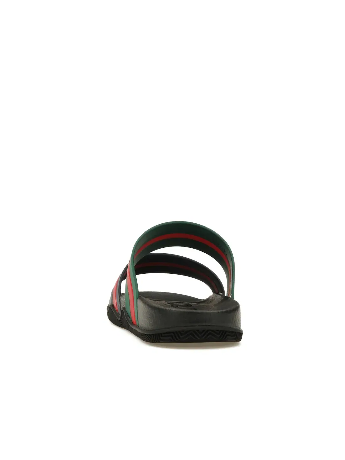 Шлепанцы мужские Gucci Agrado Grg Rubber Slide, с ремешками — изображение 4 из 4, черный