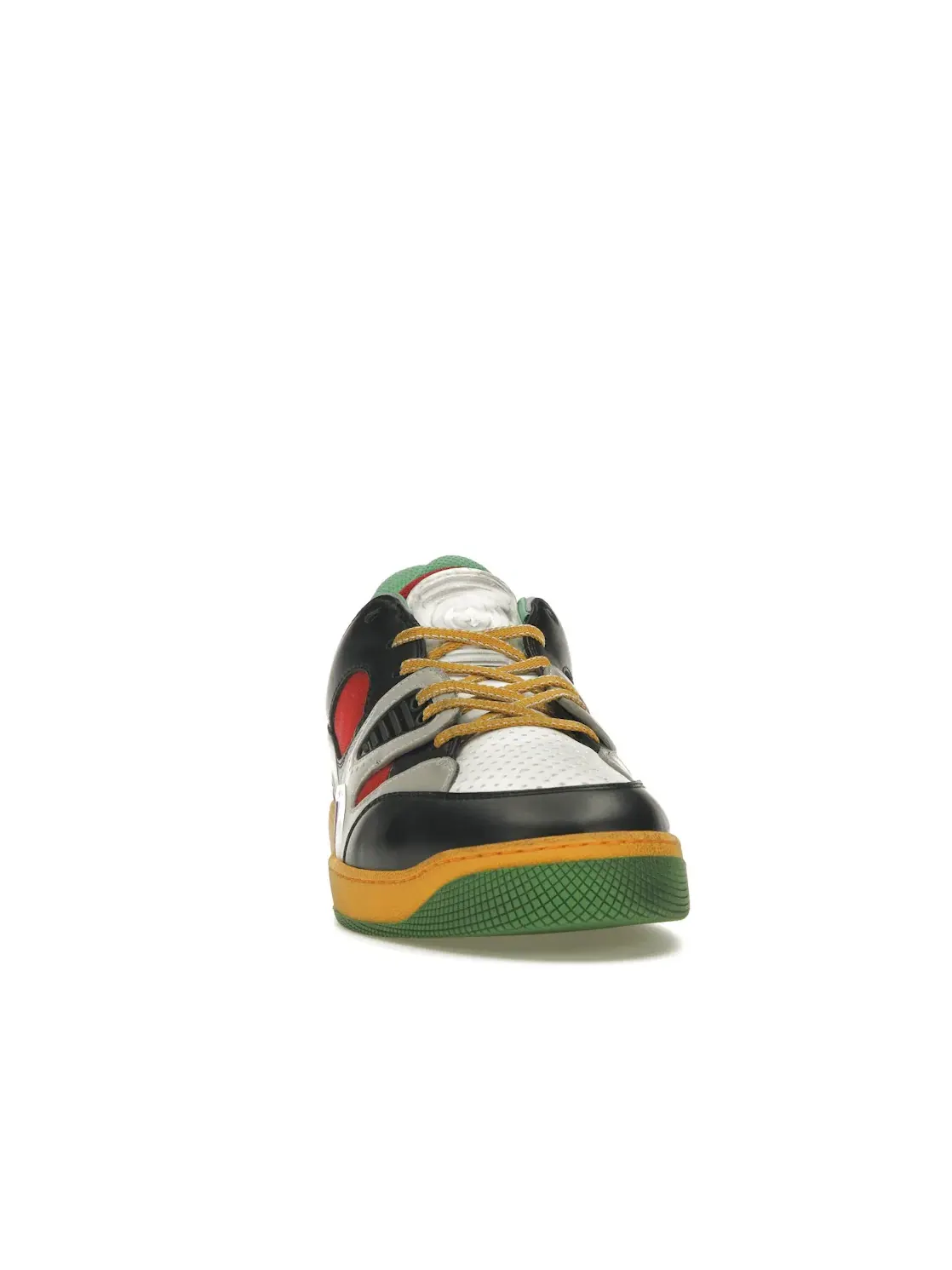 Кроссовки мужские Gucci Basket Low с принтом — изображение 2 из 4, черный