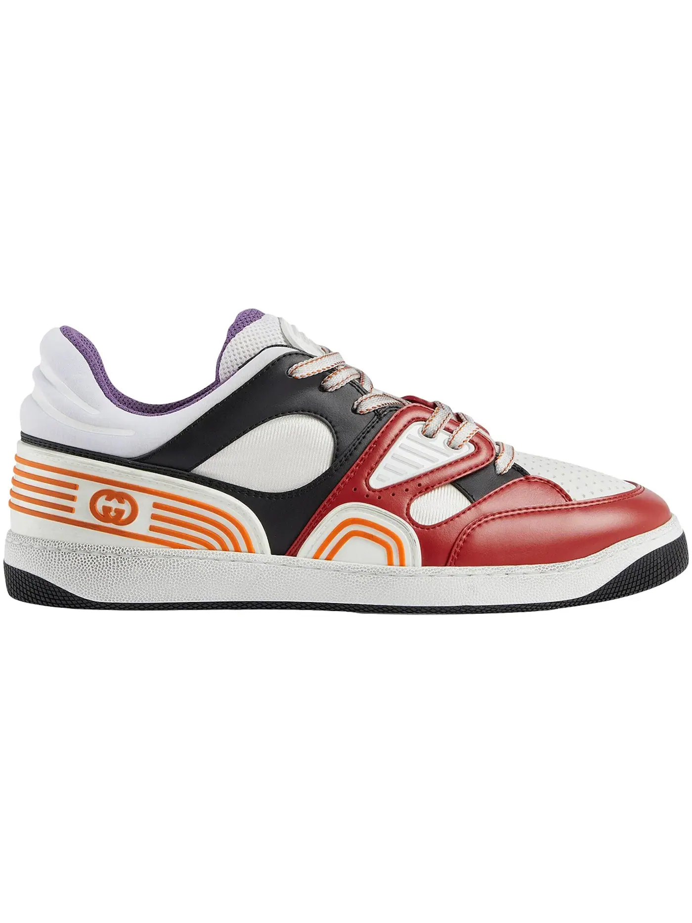 Кроссовки мужские Gucci Basket Low, кожа Demetra — изображение 1 из 1