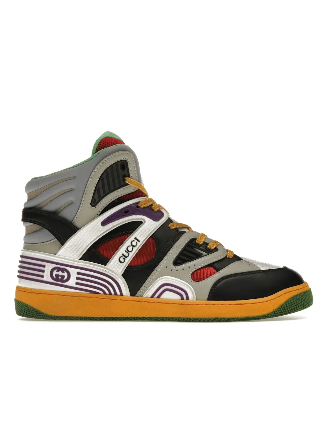 Кроссовки Gucci Basket Multicolor — изображение 1 из 4, мульти