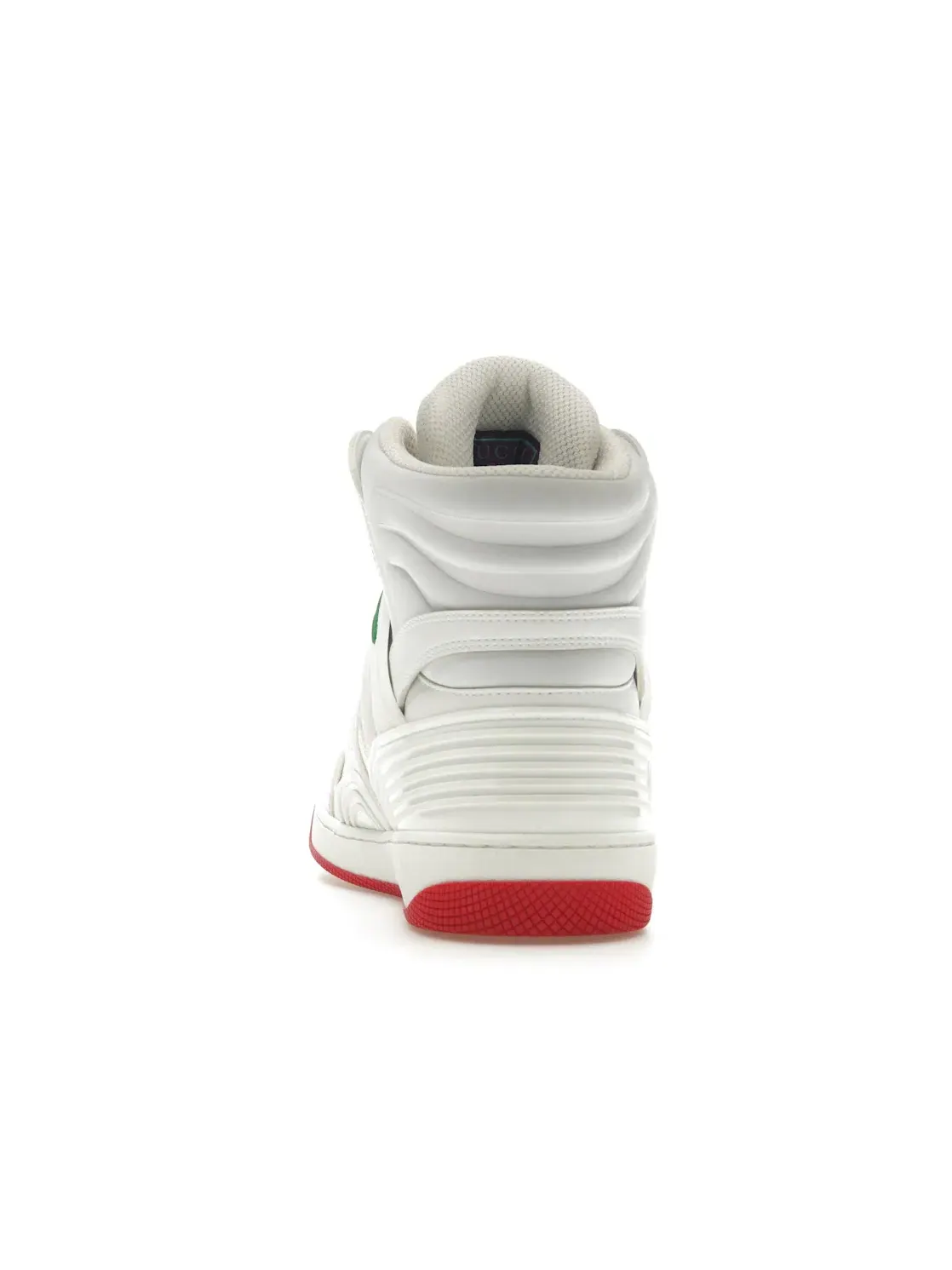 Кроссовки женские Gucci Gucci Basket с принтом — изображение 4 из 4, белый/красный