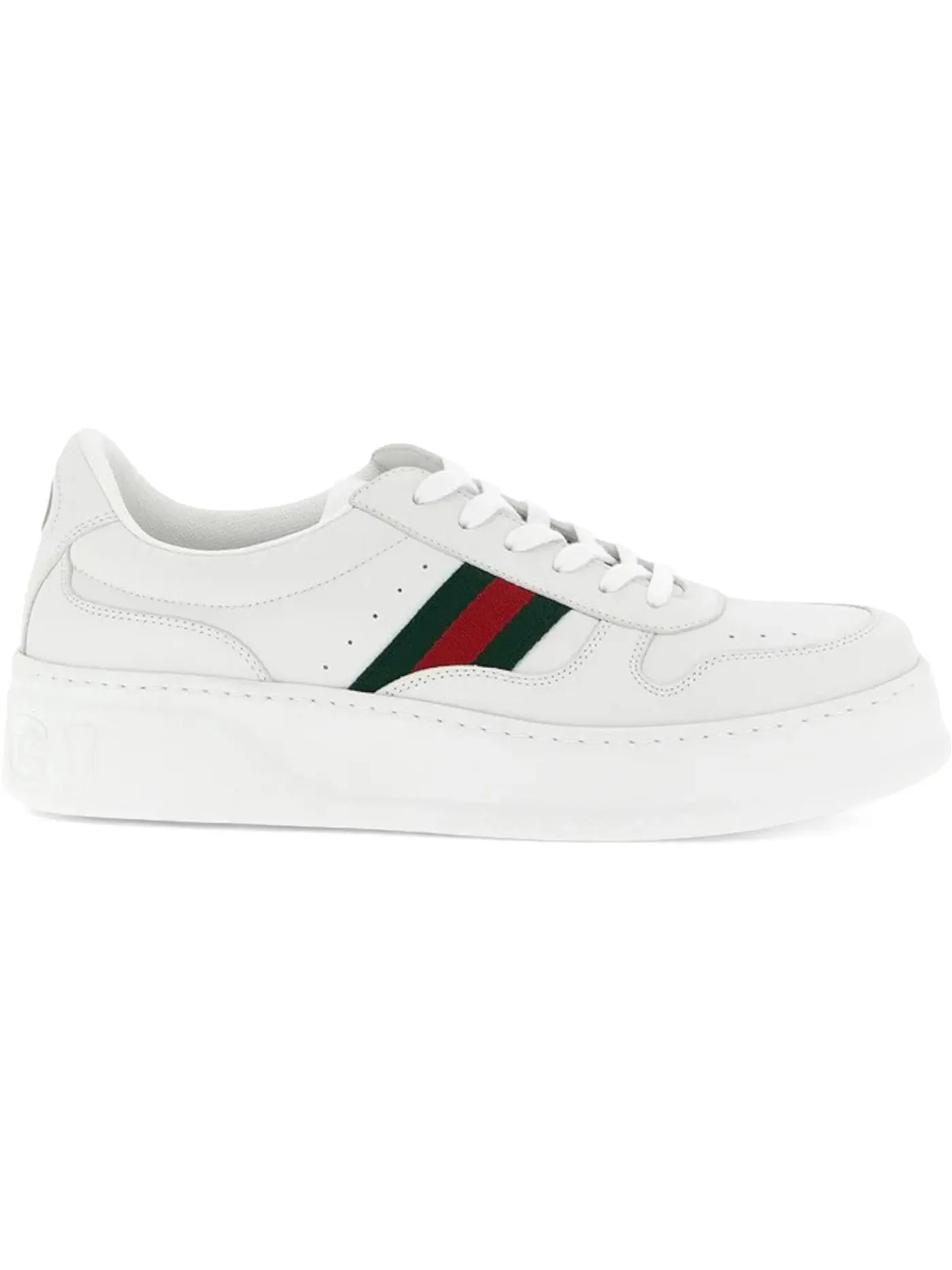 Кроссовки мужские Gucci Chunky Sneaker, кожаные — изображение 1 из 1, белый