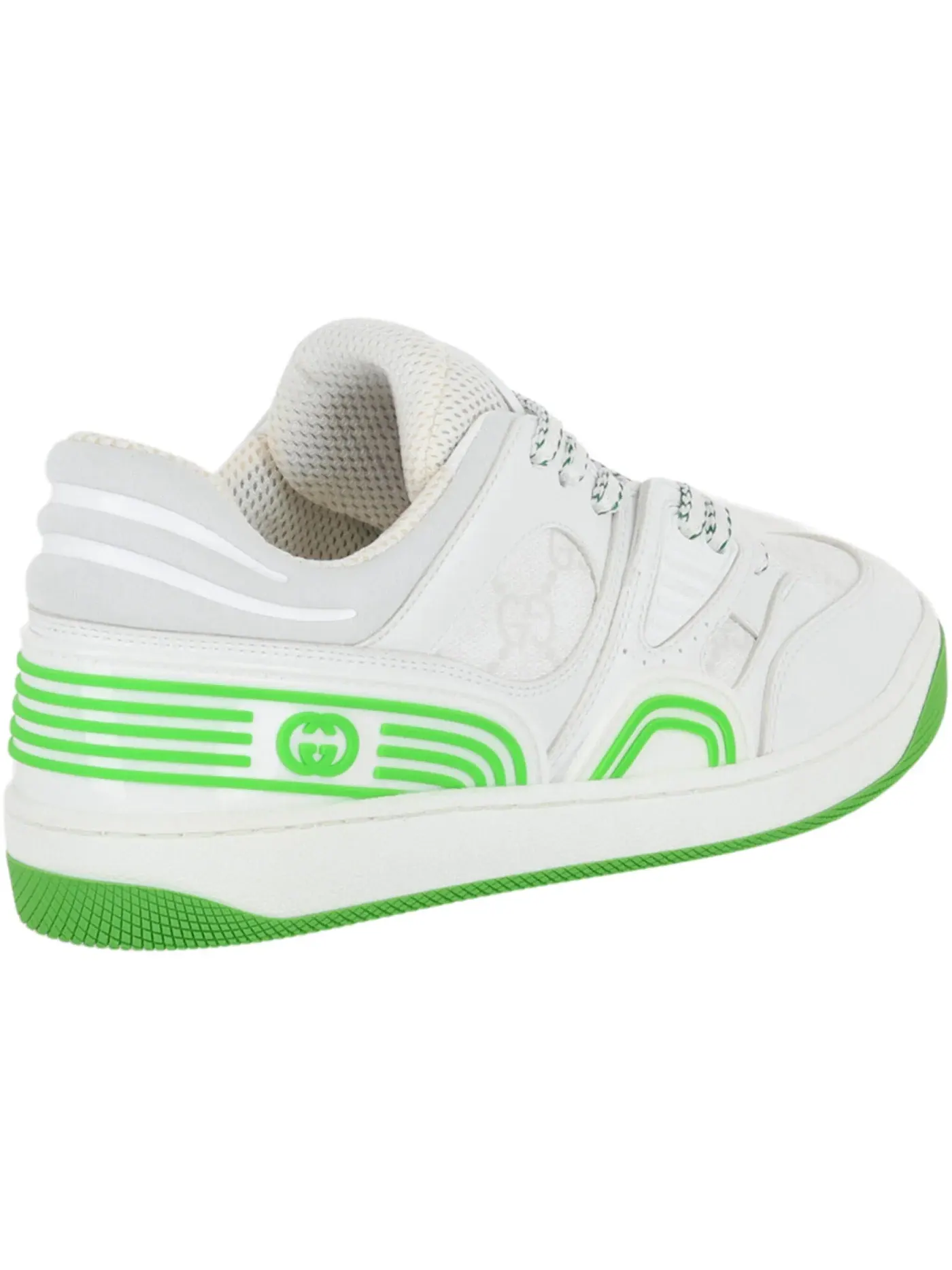 Кроссовки женские Gucci Demetra GG Low, кожаные — изображение 3 из 3, белый