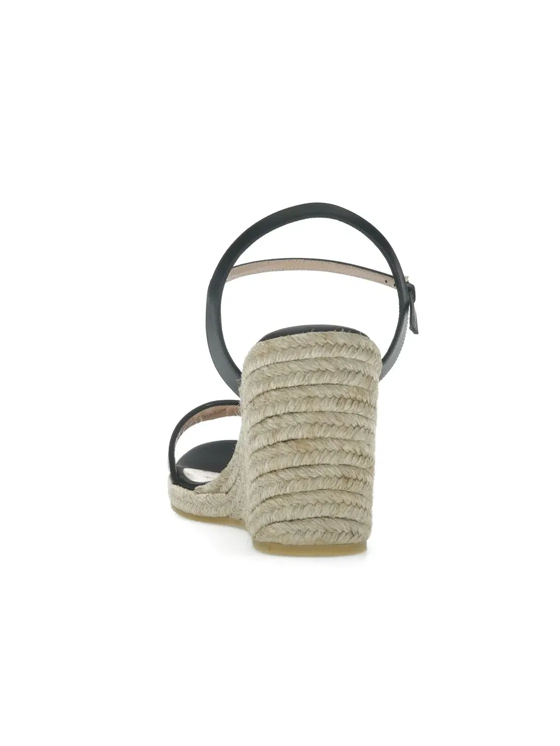 Босоножки Gucci Double G на платформе 95мм, кожа — изображение 4 из 4, черный/золотистый