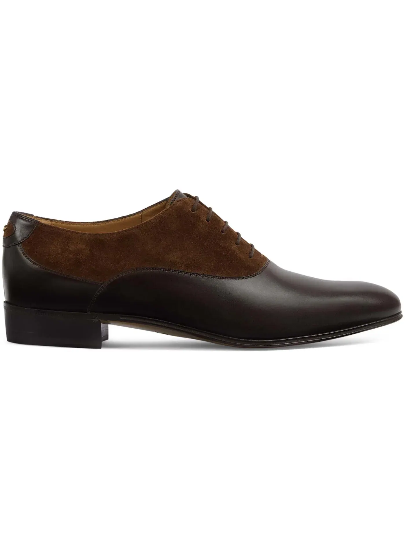 Оксфорды Gucci Double G Panelled Lace-up Shoes — изображение 1 из 1, черный