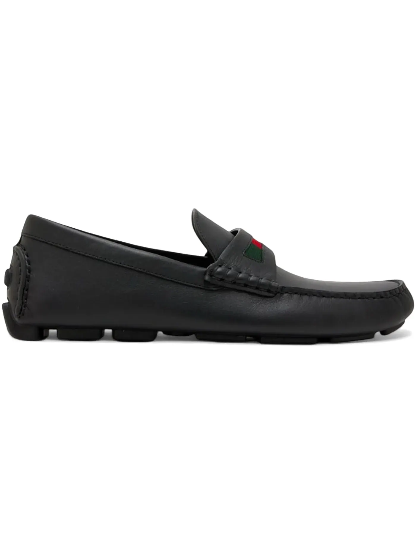 Лоферы мужские Gucci Driver Loafers с веб-деталями