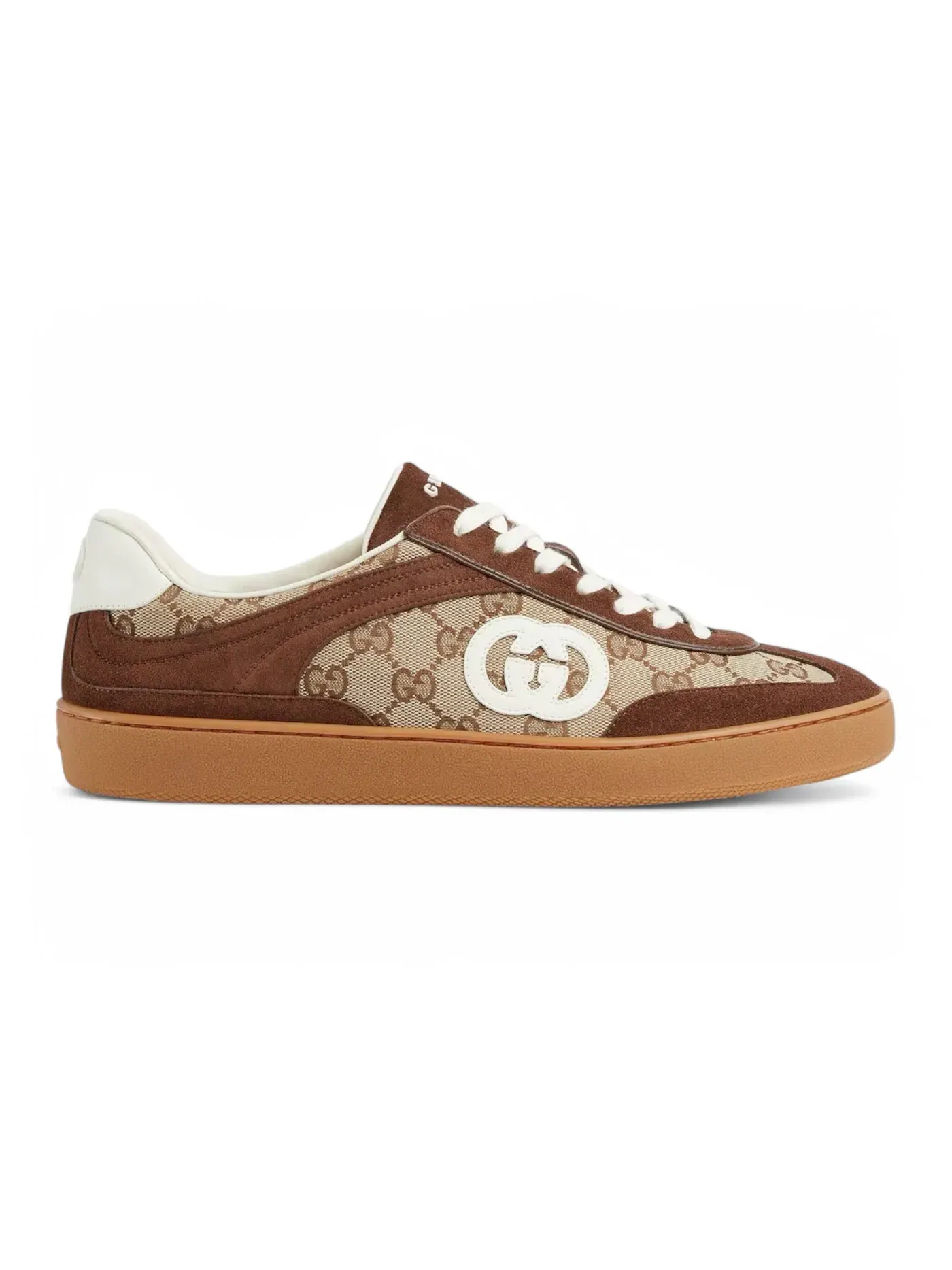 Кроссовки мужские Gucci G75, замшевые — изображение 1 из 1, коричневый