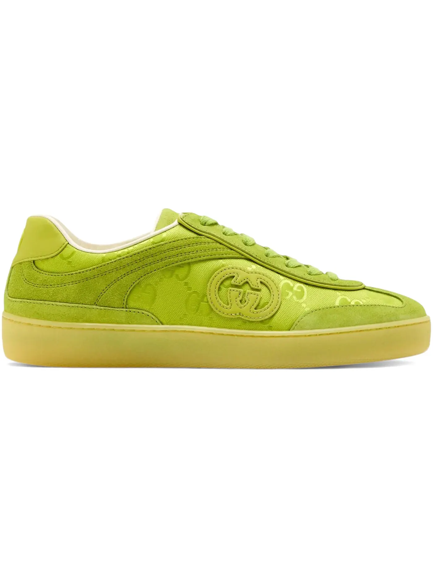 Кроссовки женские Gucci G75 Low Sneakers — изображение 1 из 1, зеленый