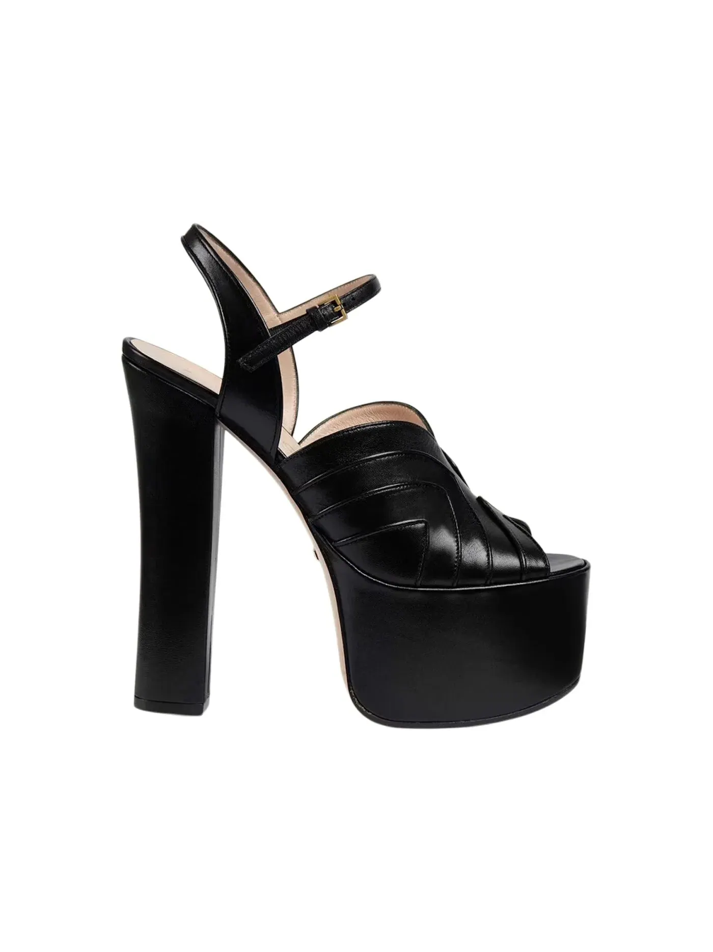 Босоножки Gucci Geometric на платформе