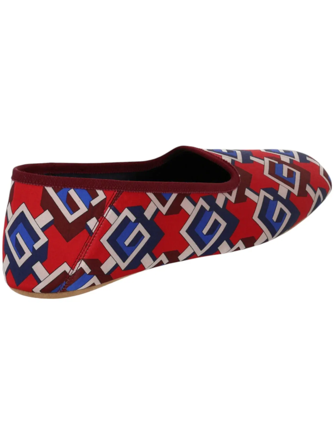 Шлепанцы мужские Gucci Geometric G Print, с принтом — изображение 3 из 3, мульти