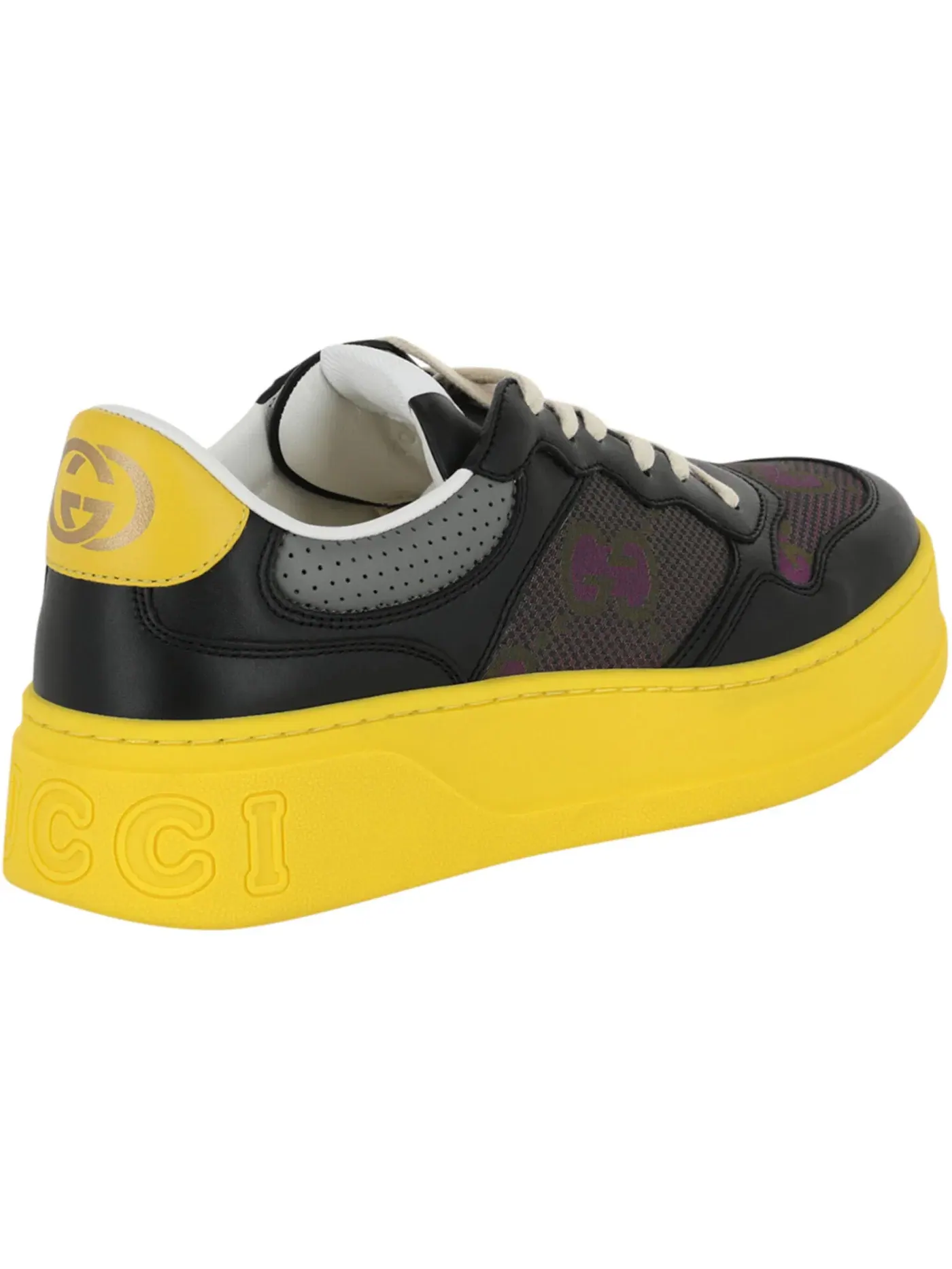 Кроссовки мужские Gucci GG Dali Low, с принтом GG — изображение 3 из 3, желтый