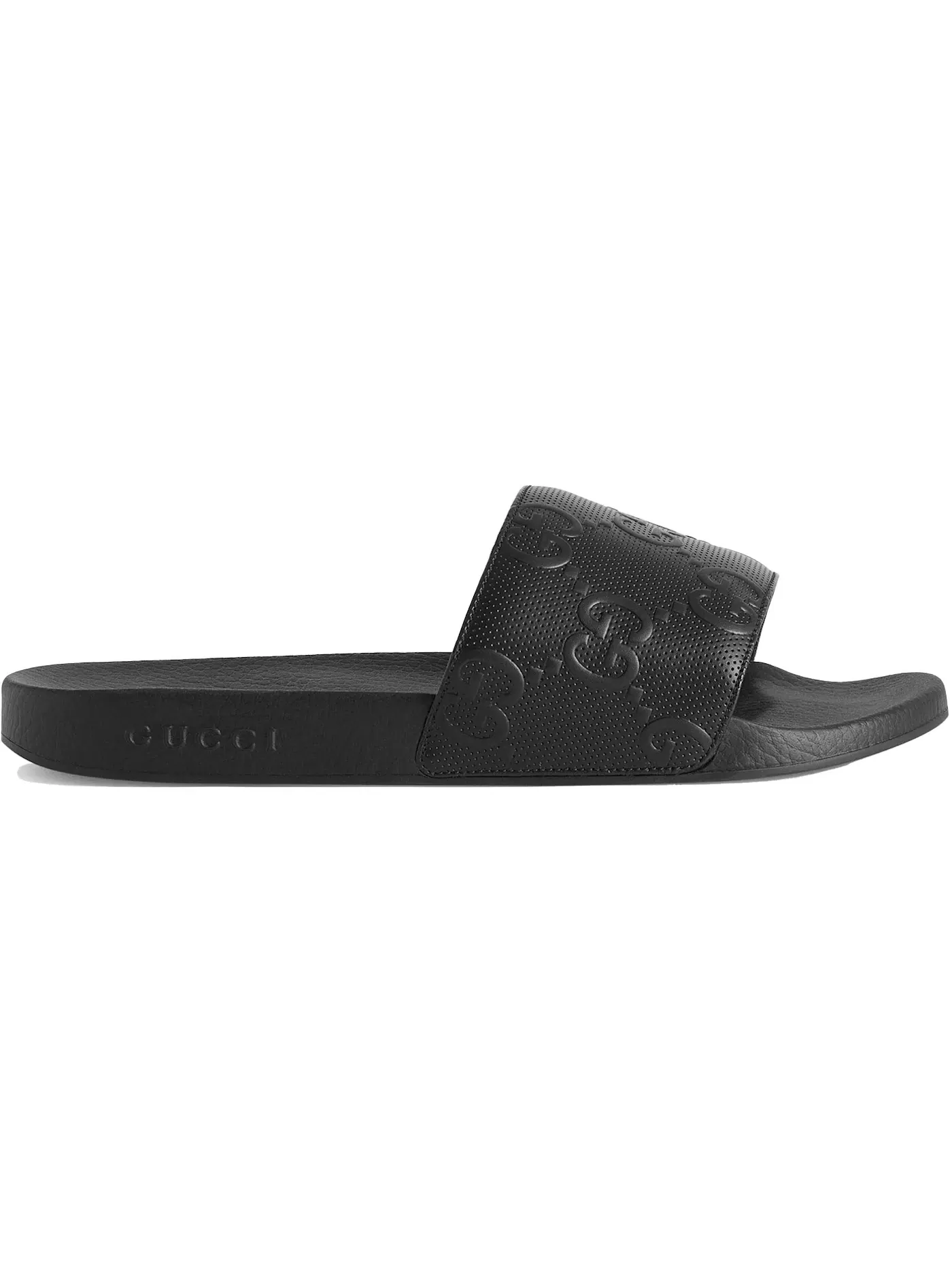 Шлепанцы Gucci GG Slide, с принтом GG
