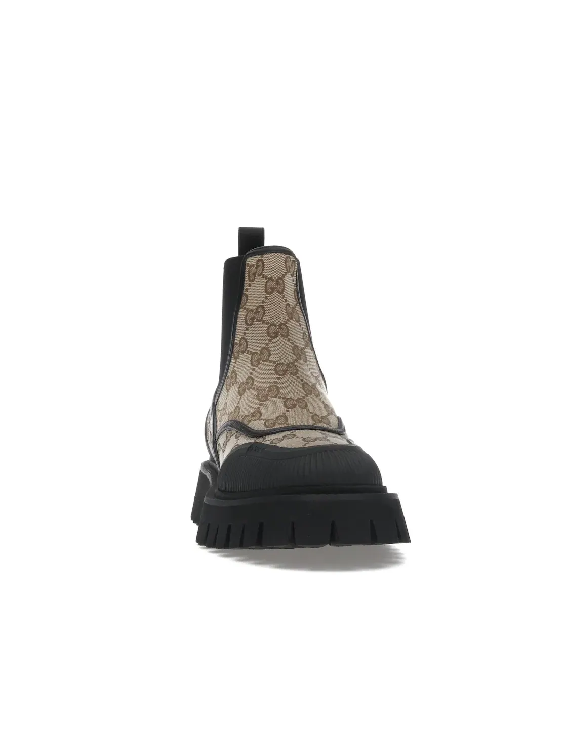 Ботильоны женские Gucci с принтом GG — изображение 2 из 4, бежевый