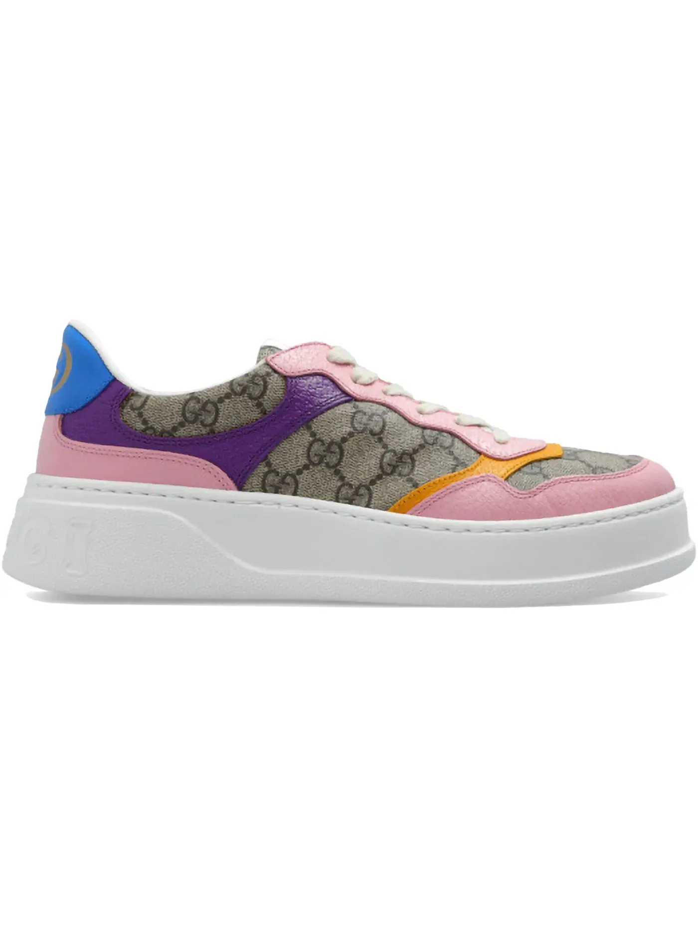 Кроссовки женские Gucci GG Sneaker, с принтом GG — изображение 1 из 1, бежевый