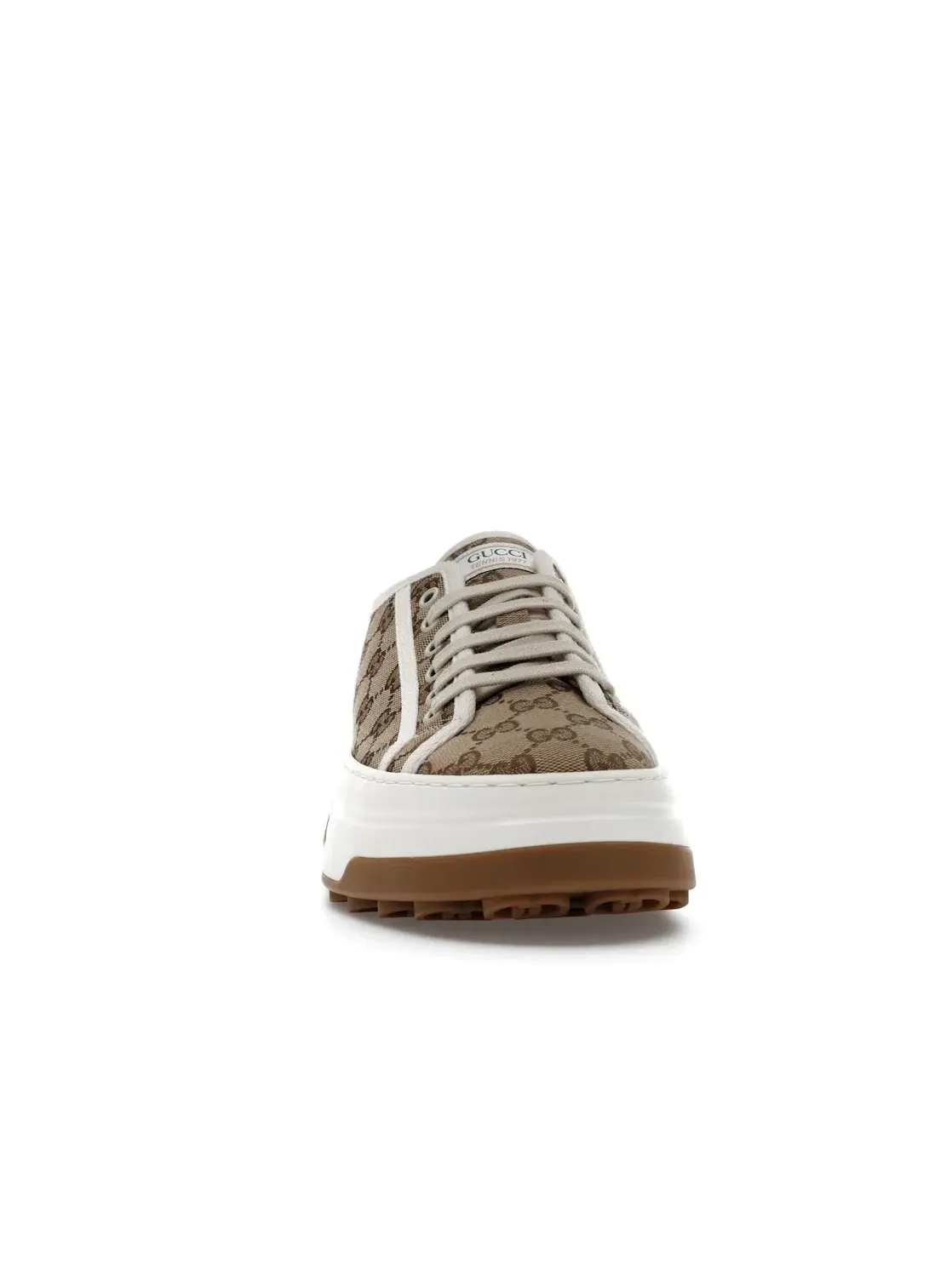 Кроссовки мужские Gucci GG Sneaker, с принтом Interlocking G — изображение 2 из 4, бежевый