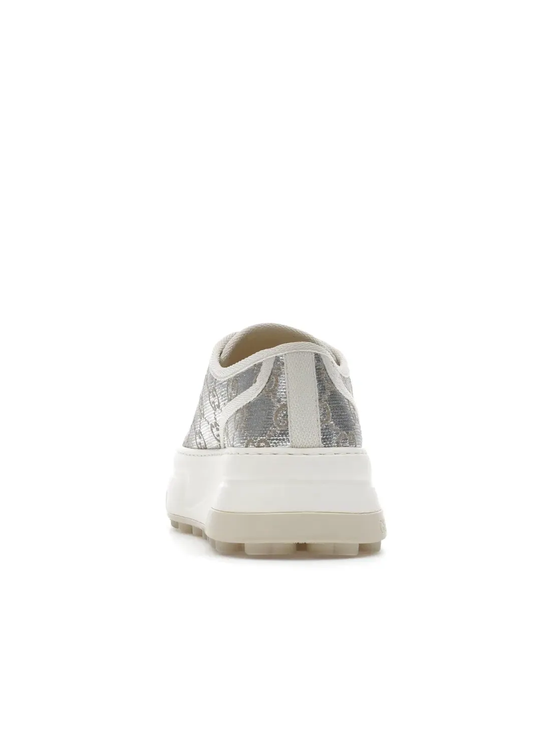 Кроссовки женские Gucci GG Sneaker — изображение 4 из 4, серебристый
