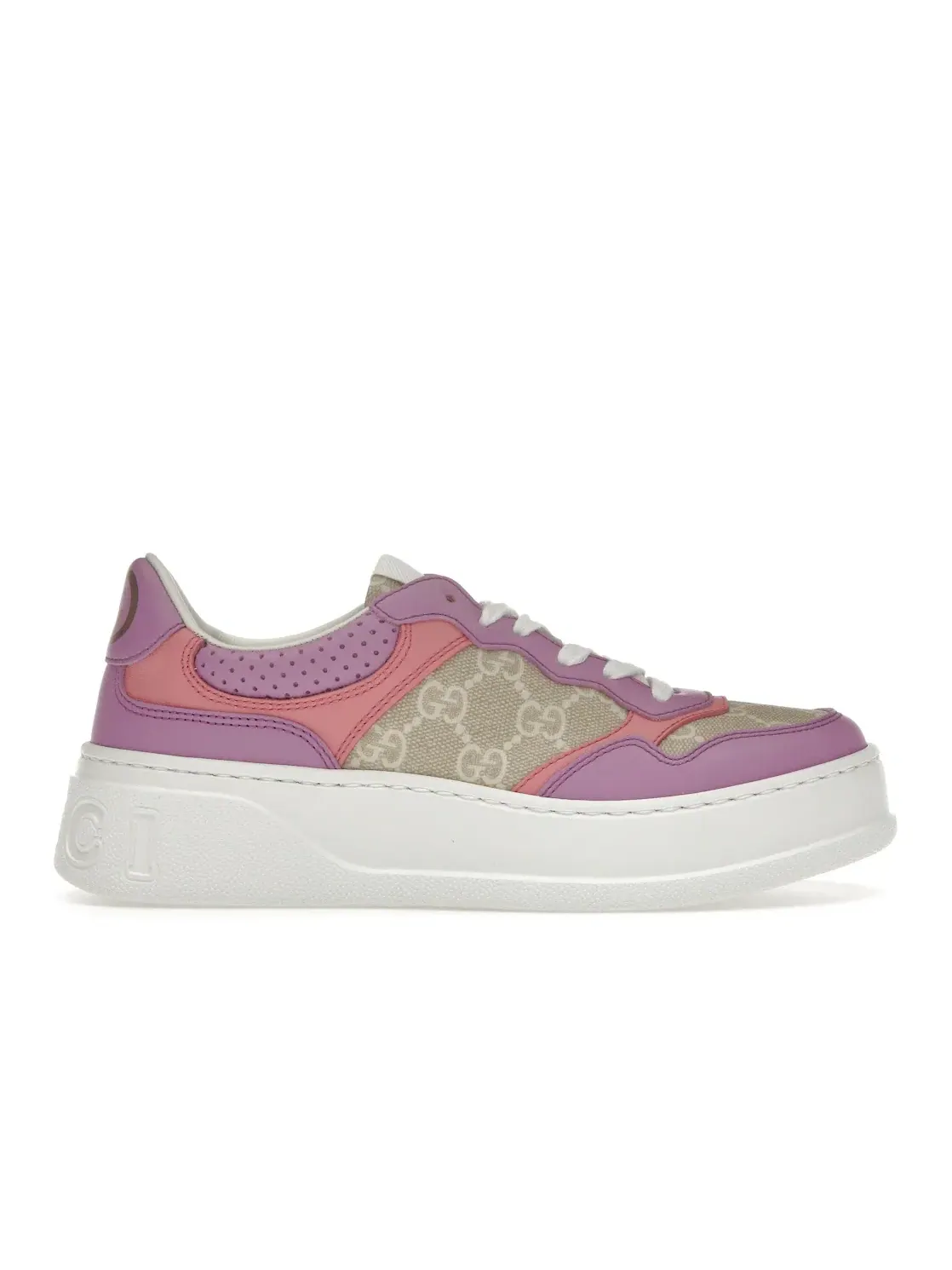 Кроссовки женские Gucci GG Sneaker, с контрастной отделкой — изображение 1 из 4