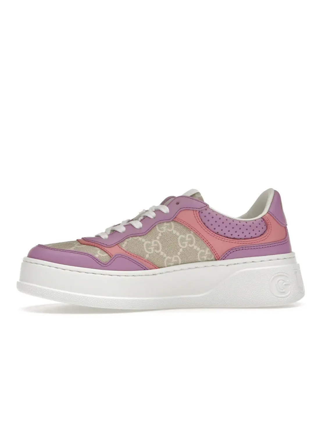 Кроссовки женские Gucci GG Sneaker, с контрастной отделкой — изображение 3 из 4