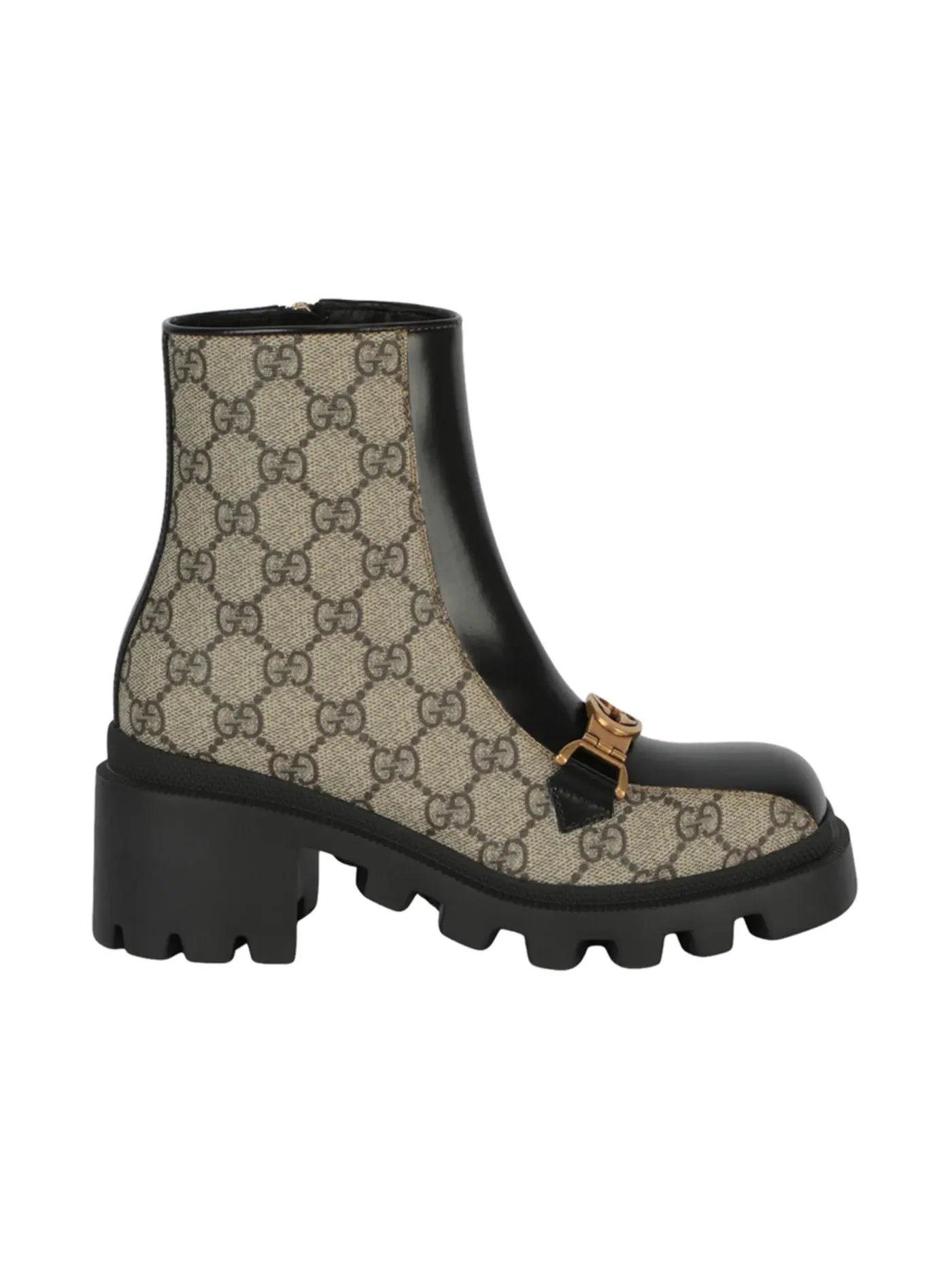 Ботильоны Gucci GG Supreme, с принтом