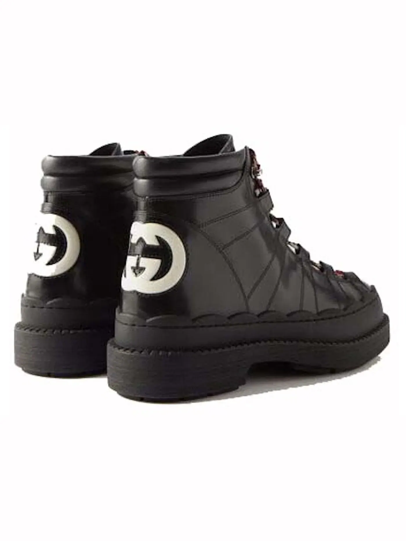 Ботинки мужские Gucci Ghibli Leather Trekking Boots — изображение 2 из 2, черный