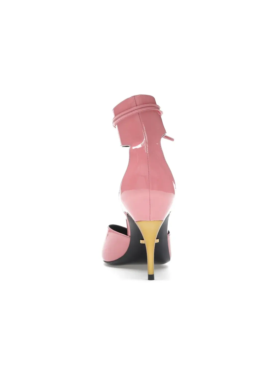 Туфли женские Gucci High Heel Pump Patent Leather with Ankle Cuff, лаковая кожа, ремешок на щиколотке — изображение 4 из 4