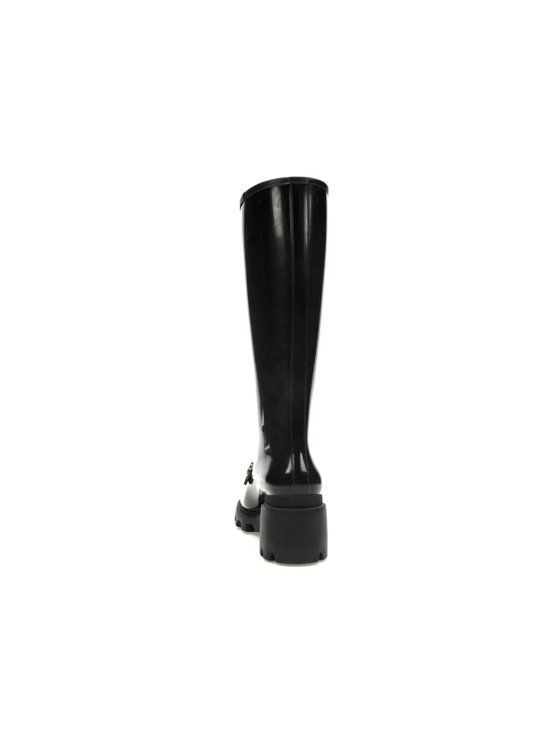 Сапоги женские Gucci Horsebit Knee-High Boot, с принтом Horsebit — изображение 4 из 4, черный