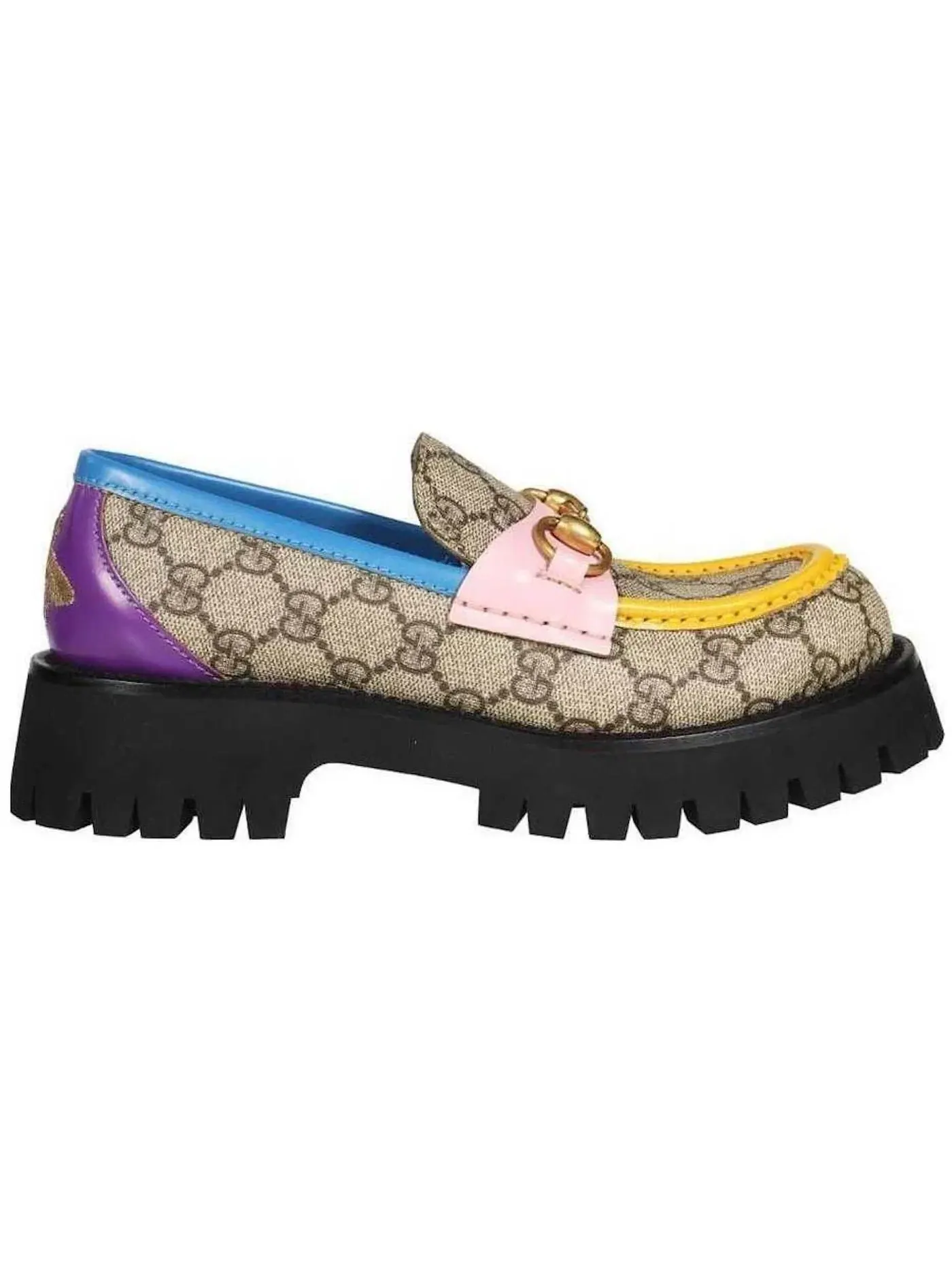 Лоферы Gucci Horsebit Loafer с принтом