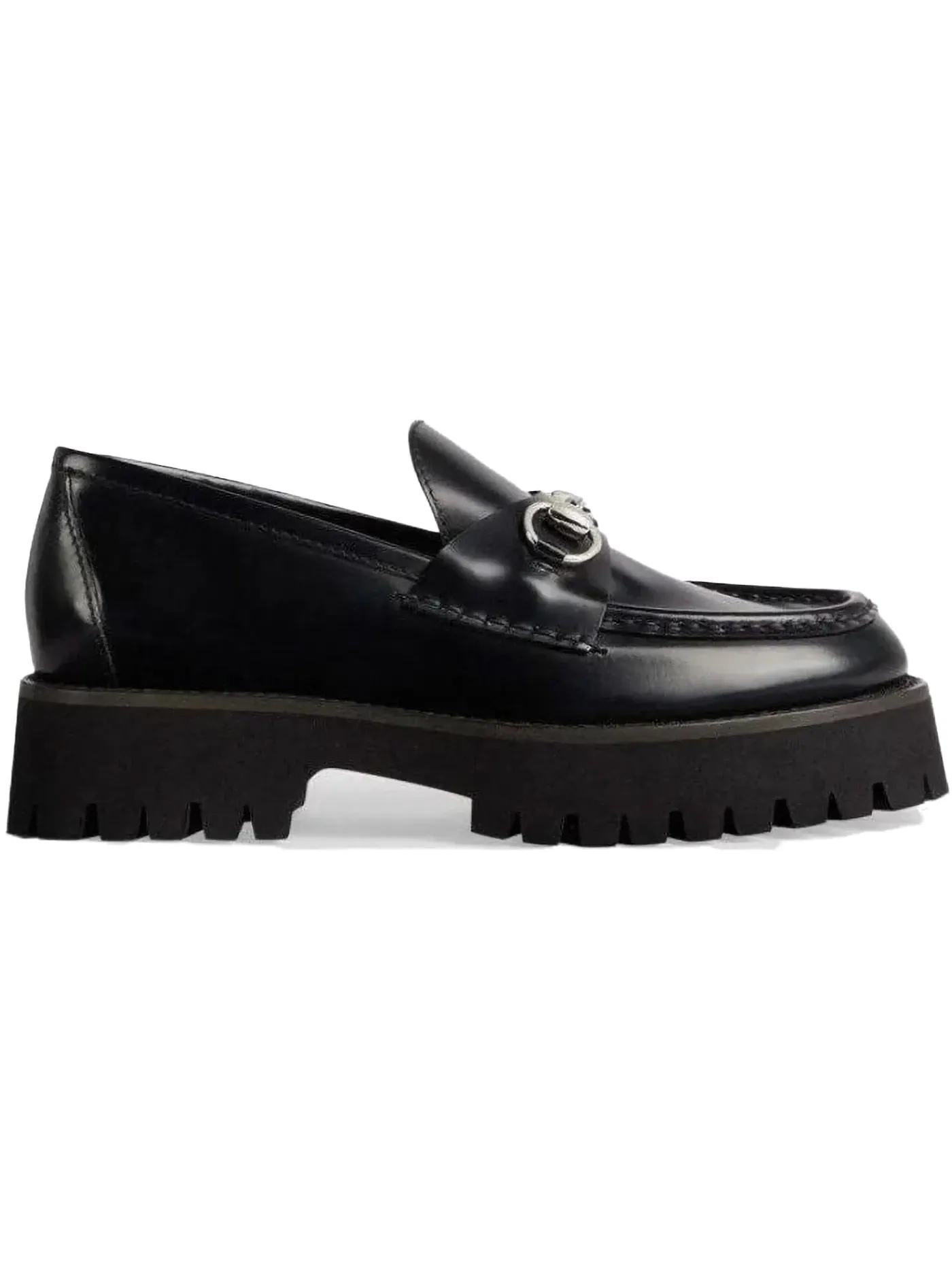 Лоферы женские Gucci Horsebit Loafer, с пряжкой Horsebit