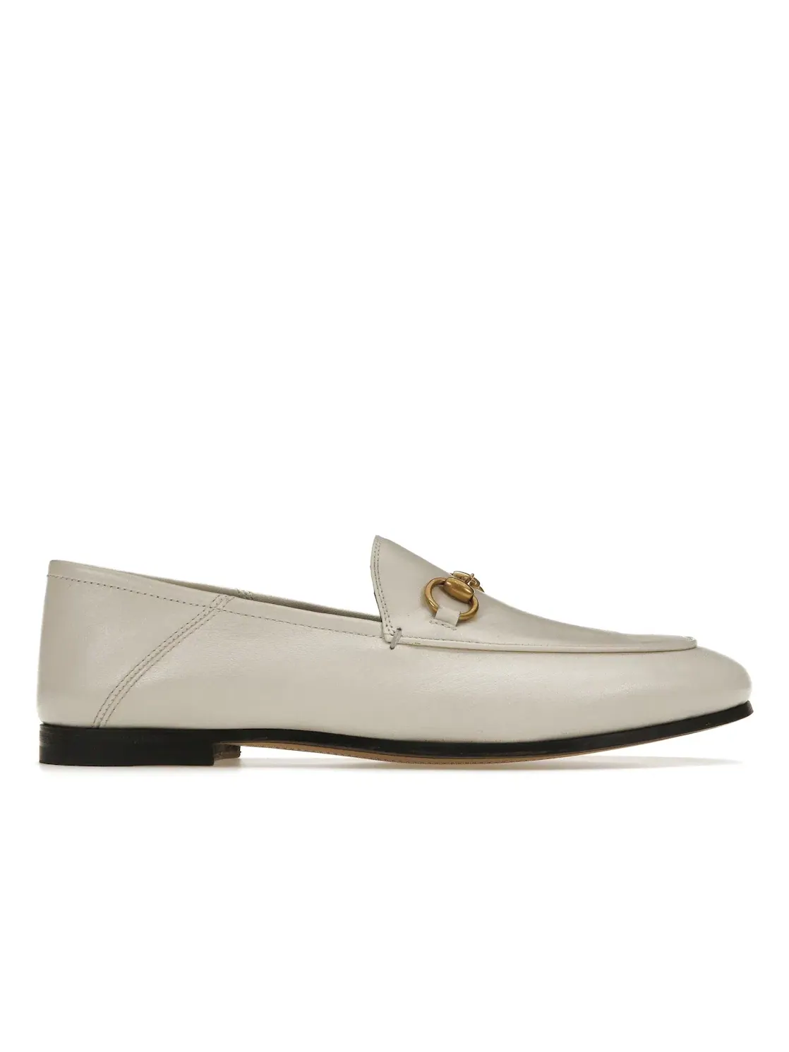 Лоферы женские Gucci Horsebit Slip On Loafer, без каблука