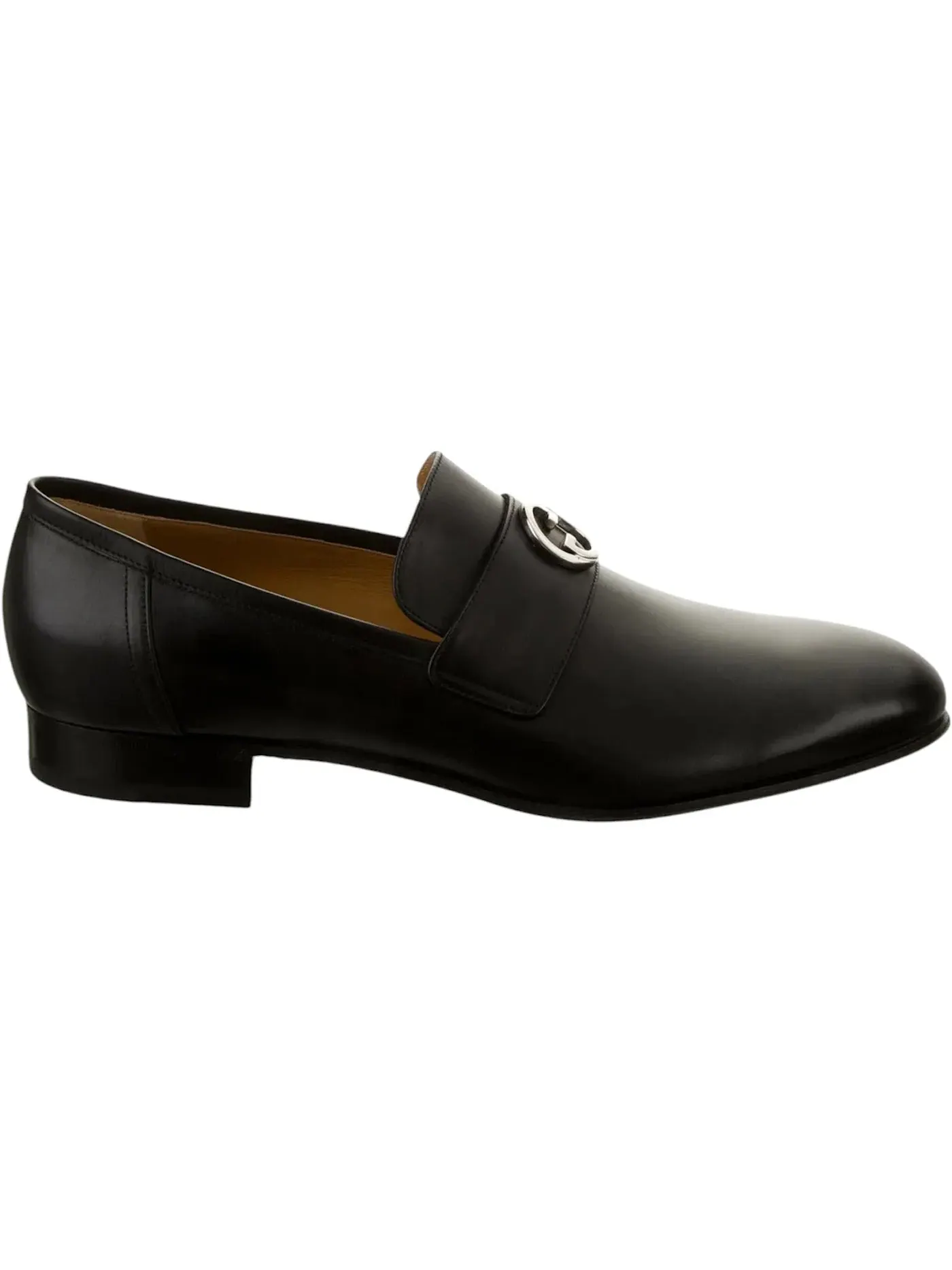 Лоферы мужские Gucci Interlocking G, кожаные