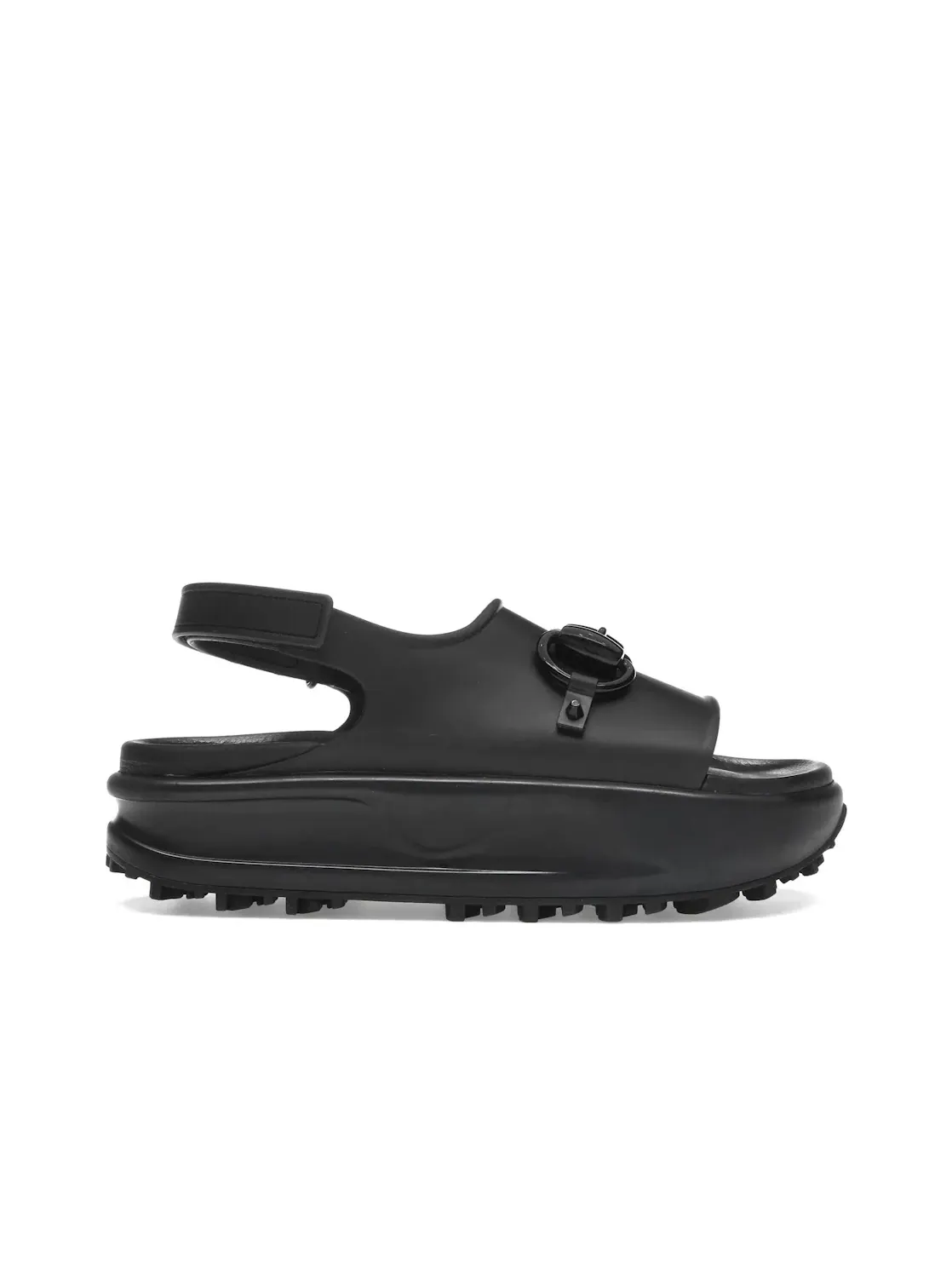Сандалии-слайды Gucci Interlocking G Platform Sandal