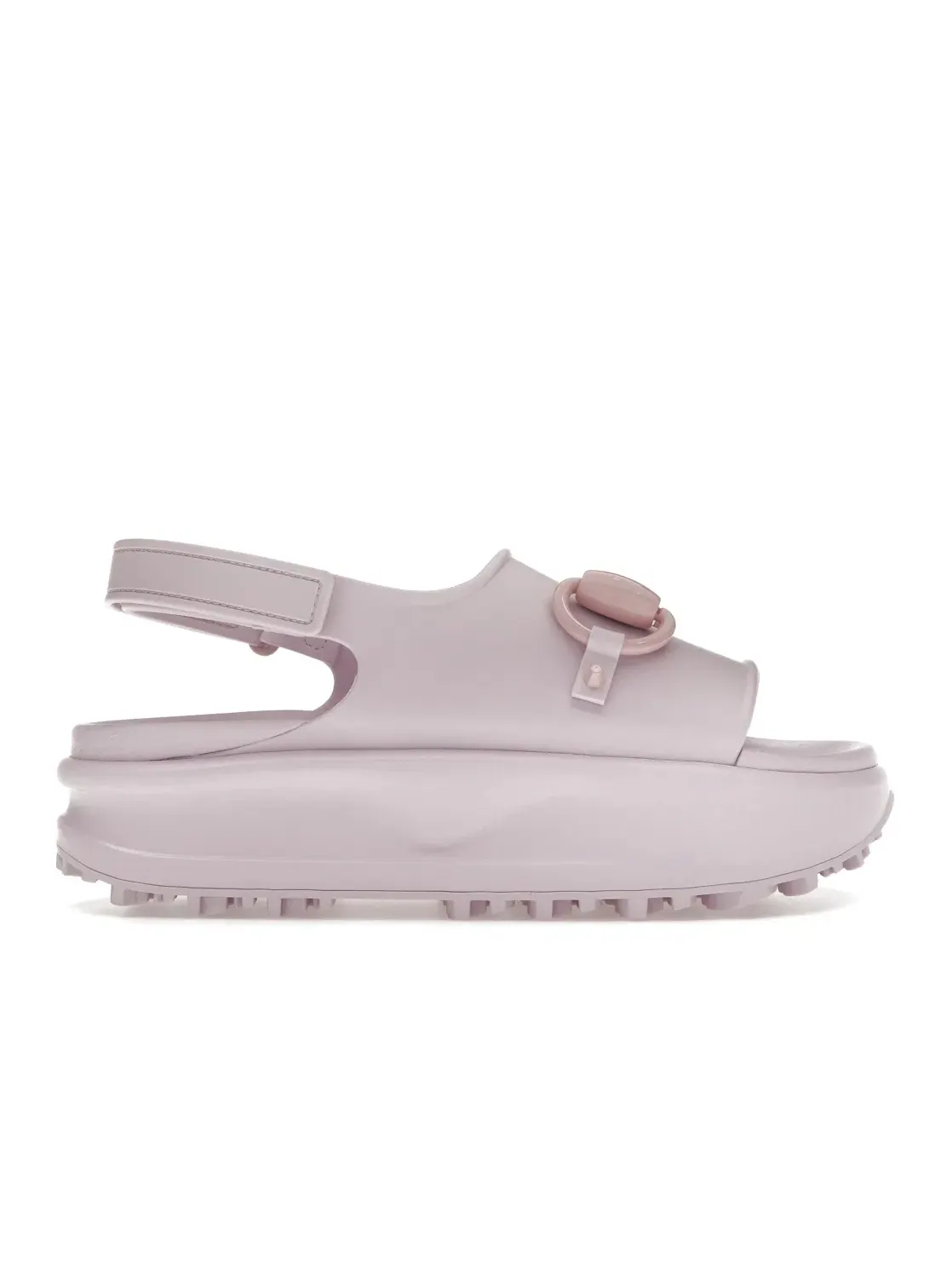 Сандалии-Сабо женские Gucci Interlocking G Platform, кожаные